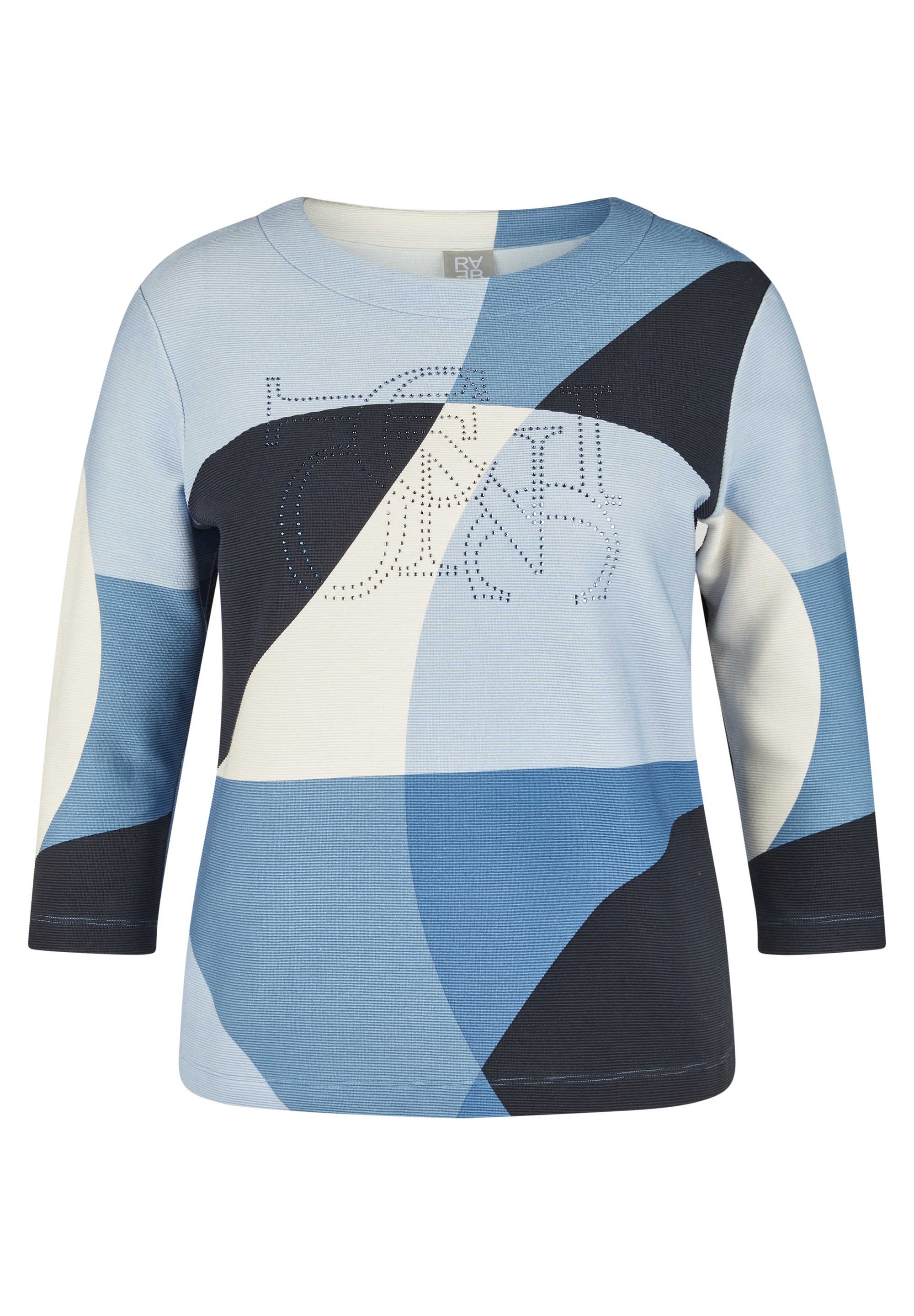 Rabe 3/4-Arm-Shirt, mit All-Over Print