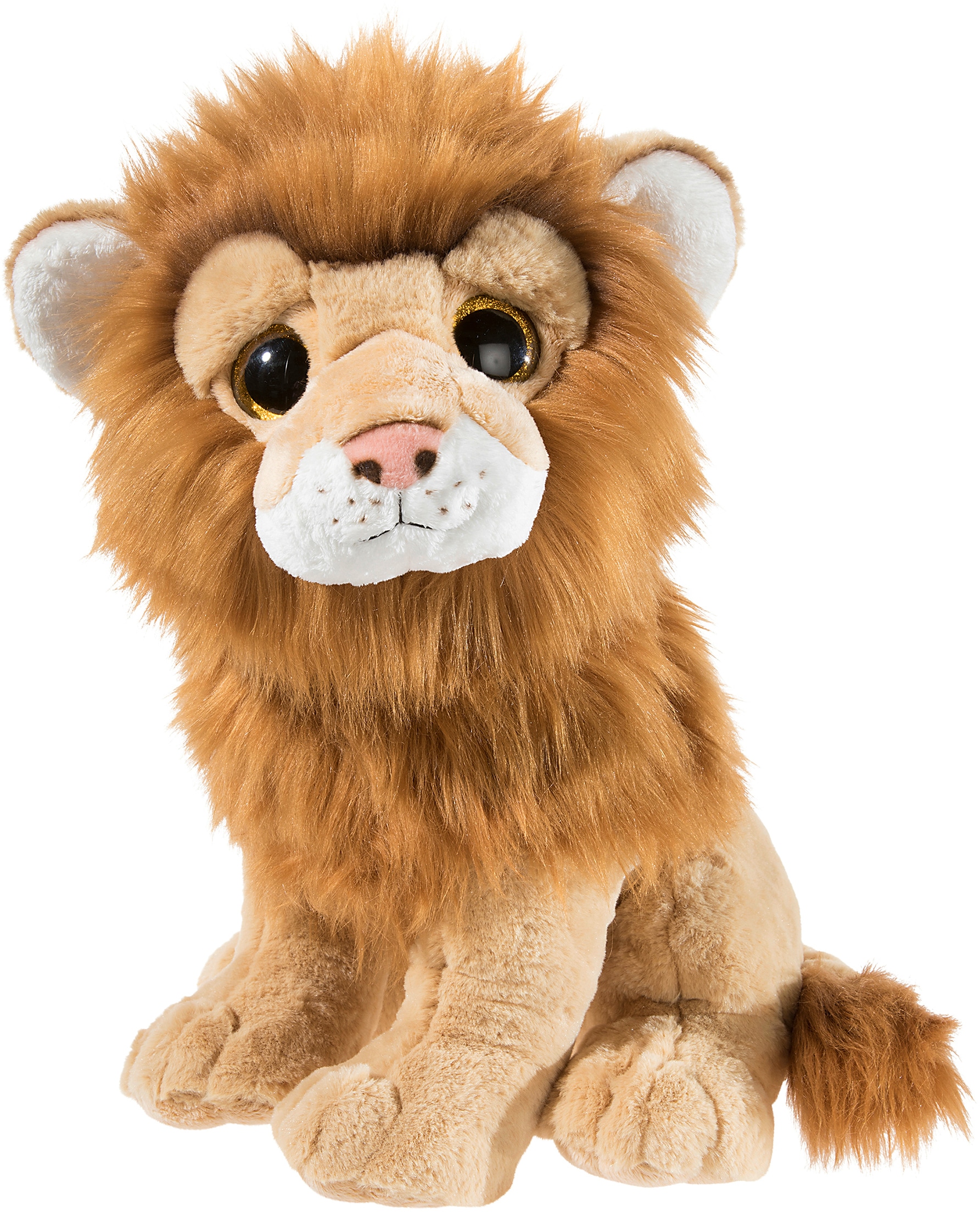 "Kuscheltier HEUNEC ""Misanimo, Löwe, 45 cm"", braun, Plüschfiguren, KinderH:45cm, Polyester, Kuscheltier, sitzend, H:45cm"
