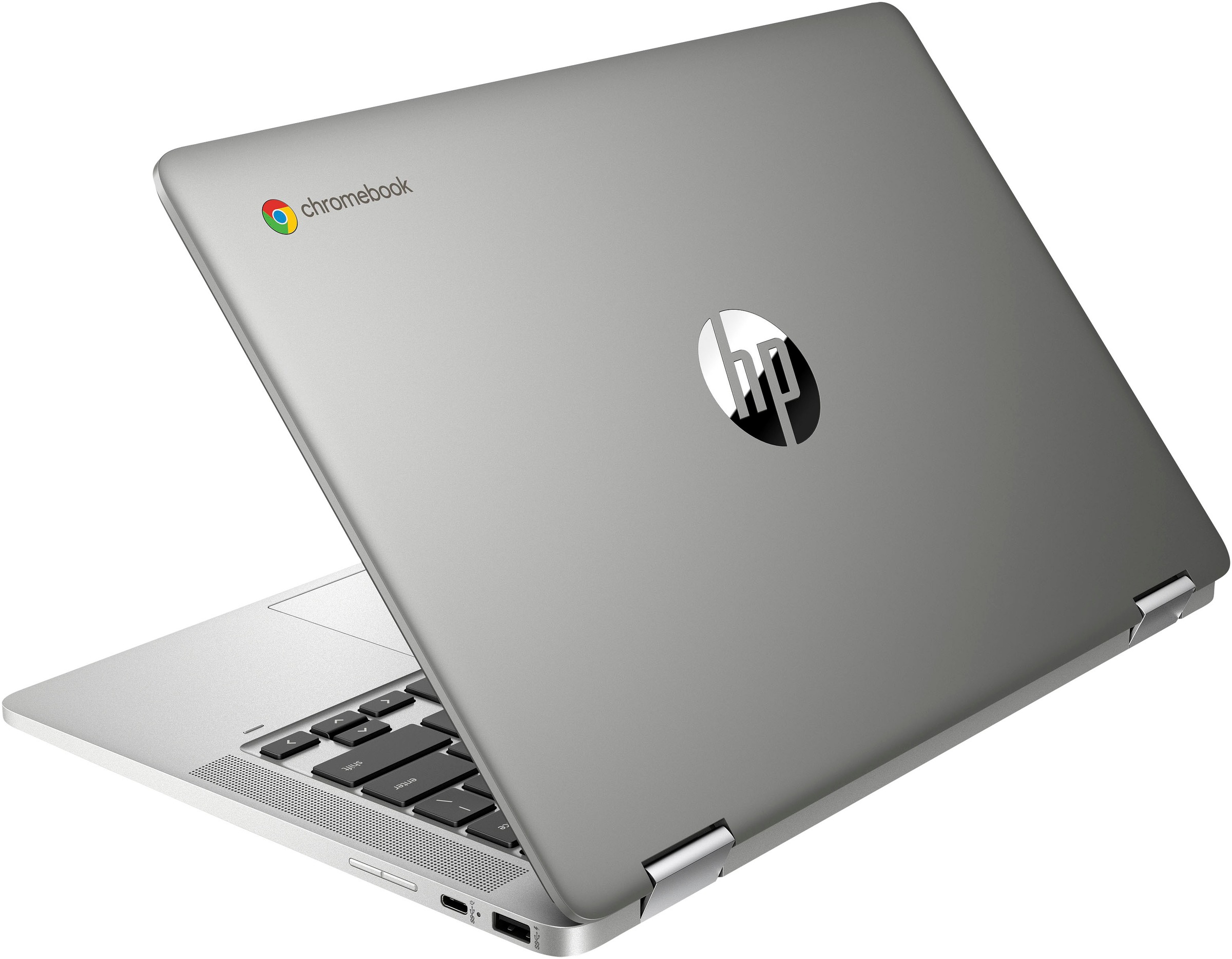 HP Chromebook »14a-ca0221ng«, 35,6 cm, / 14 Zoll, Intel, Celeron, UHD Graphics 600, ChromeOS, Convertible Laptop