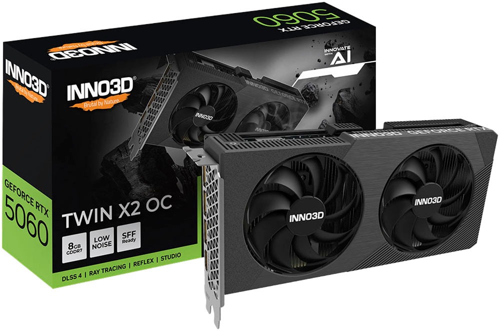 Inno3D Grafikkarte »GeForce RTX 5060 TWIN X2 OC V2«