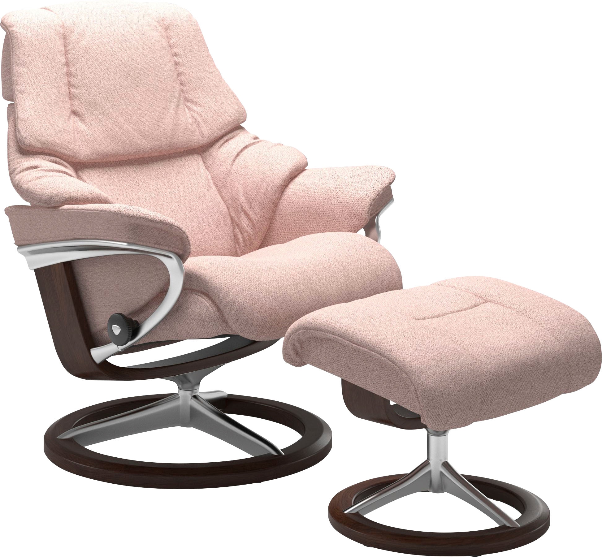 Stressless Fußhocker "Reno", mit Signature Base, Gestell Braun