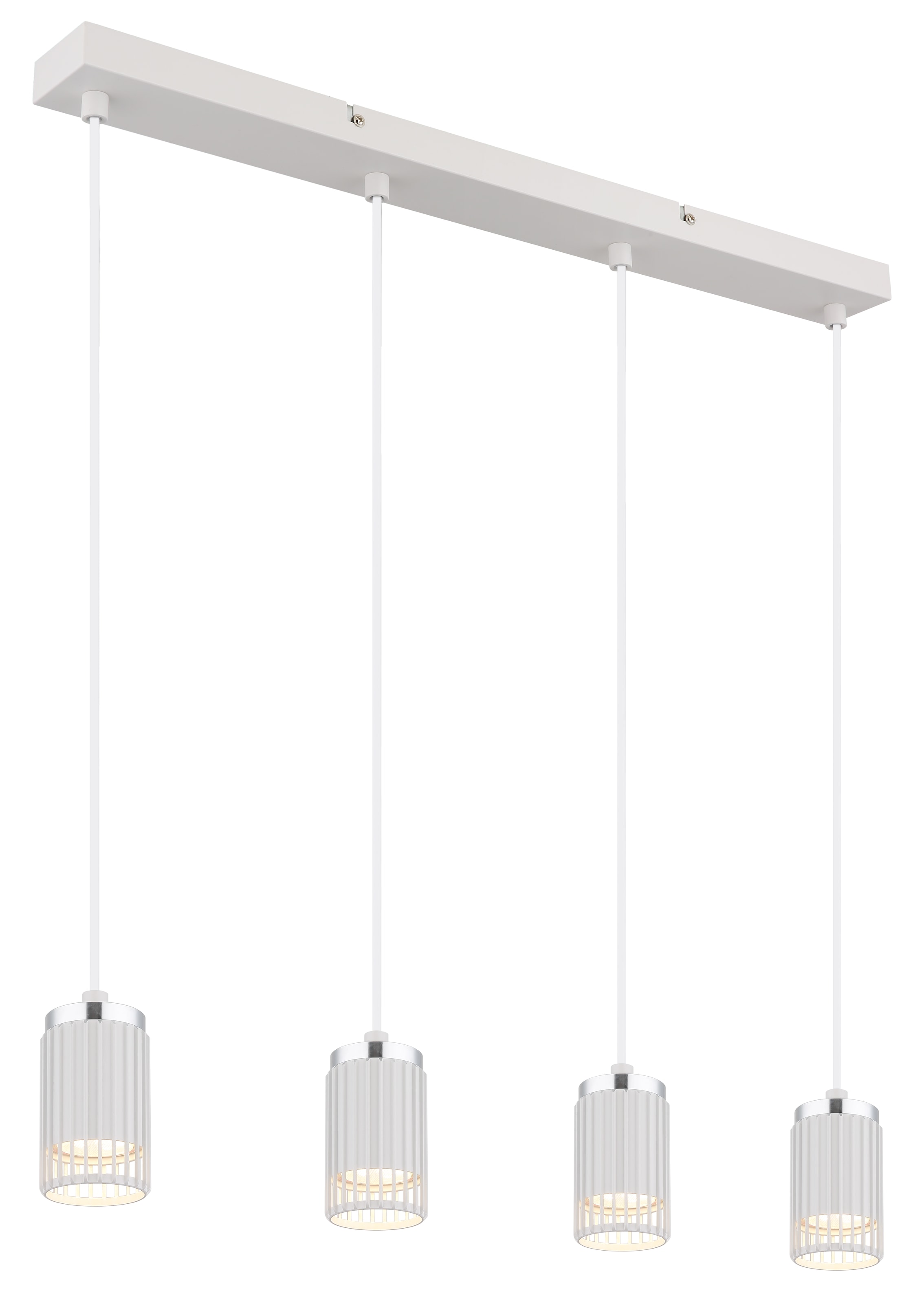 GLOBO LIGHTING Hängeleuchte »KORBEN«, Leuchtmittel GU10 | ohne Leuchtmittel, Hängelampe/Pendelleuchte/Esszimmer/Wohnzimmer/Esstisch