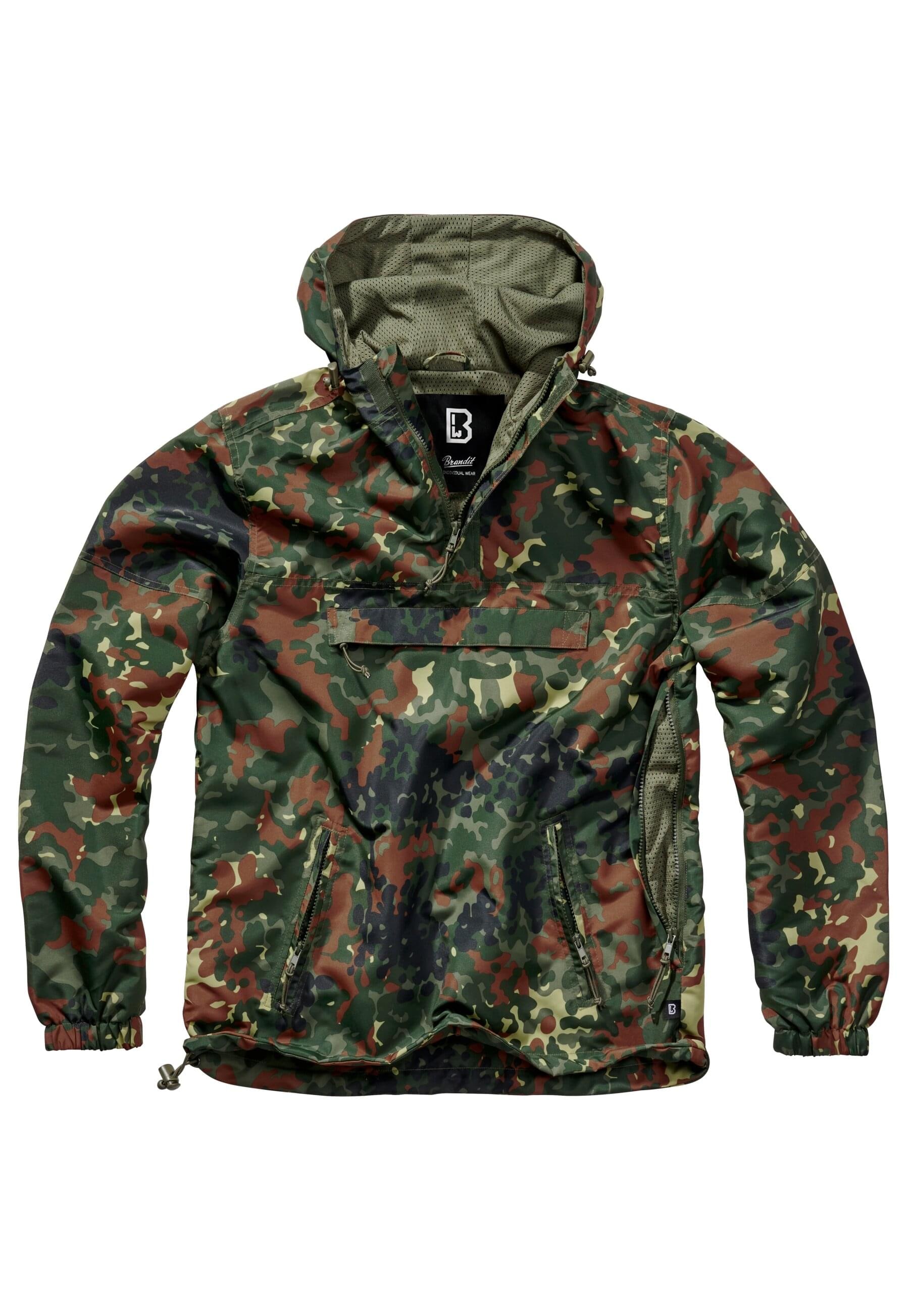 Brandit Allwetterjacke "Brandit Herren Summer Pull Over Jacket" 1 Stk. tlg. günstig online kaufen