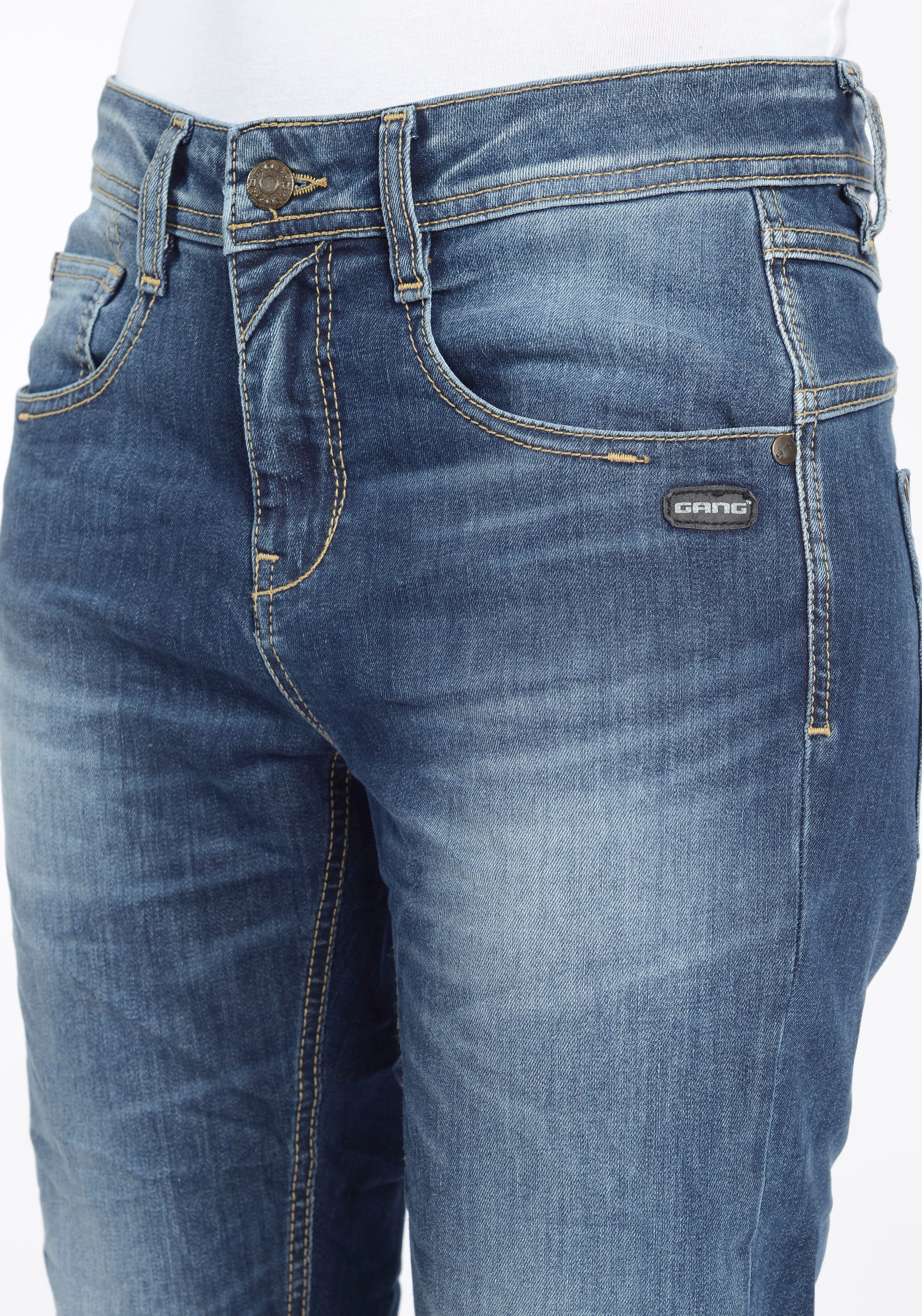 GANG Relax-fit-Jeans »94AMELIE«, perfekter BAUR Elasthan-Anteil | durch bestellen online Sitz