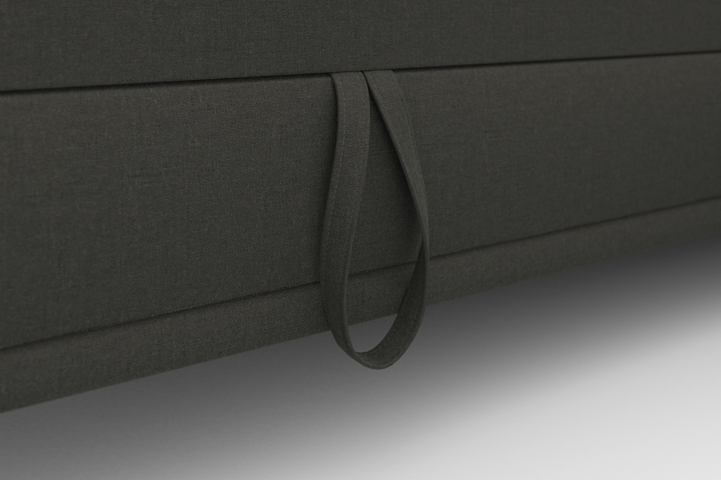 sit&more Ecksofa »Cabrio L-Form, B: 274 cm, mit Sitztiefen-, Arm- & Kopfteilverstellung« 3 Nierenkissen, Federkern, optional Bettfunktion und Stauraum