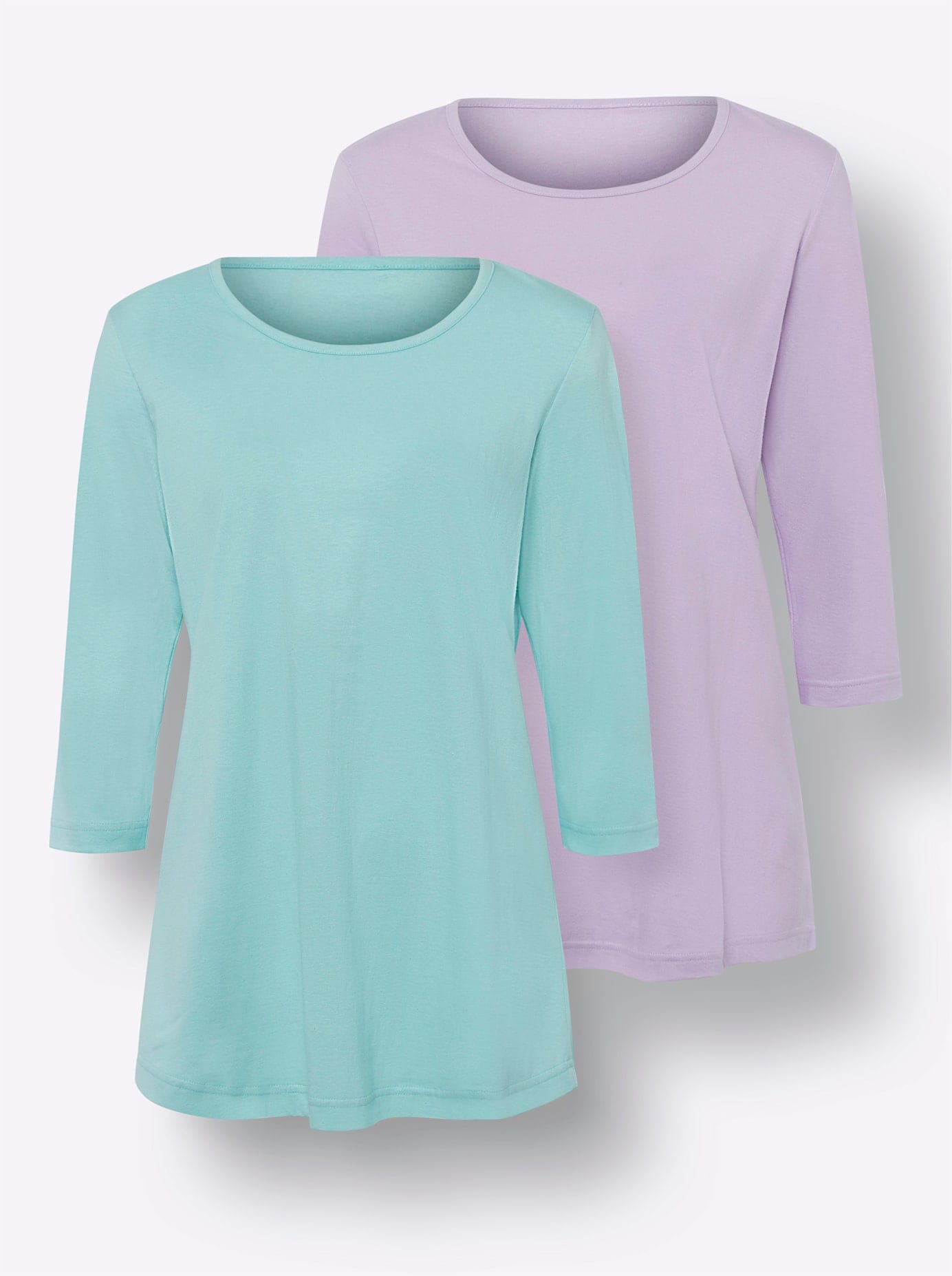 Classic Basics Longshirt »Doppelpack Shirts«, (2 tlg.)