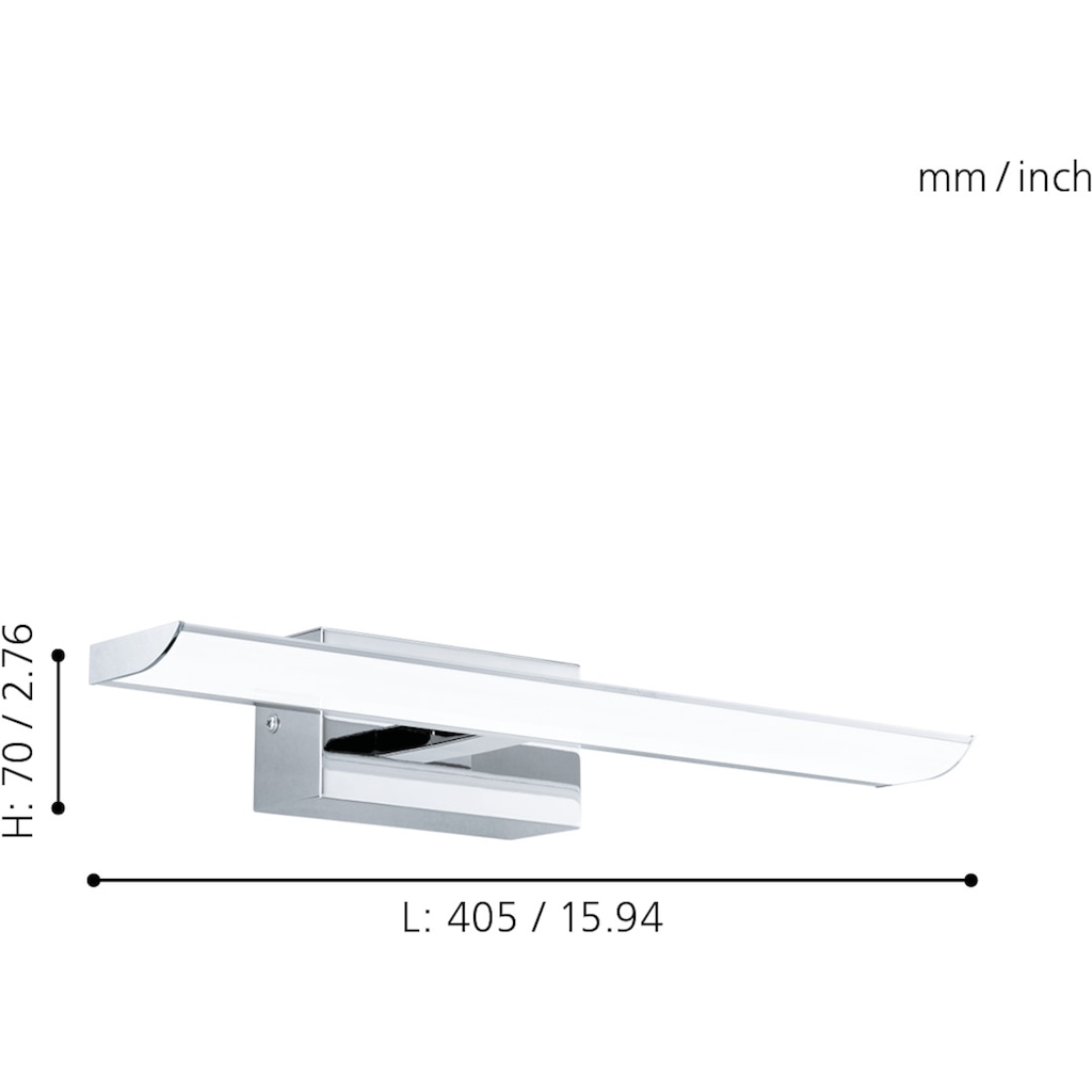 EGLO LED Bad-Spiegelleuchte »TABIANO«, inkl. fest integr. LED-Leuchtmittel