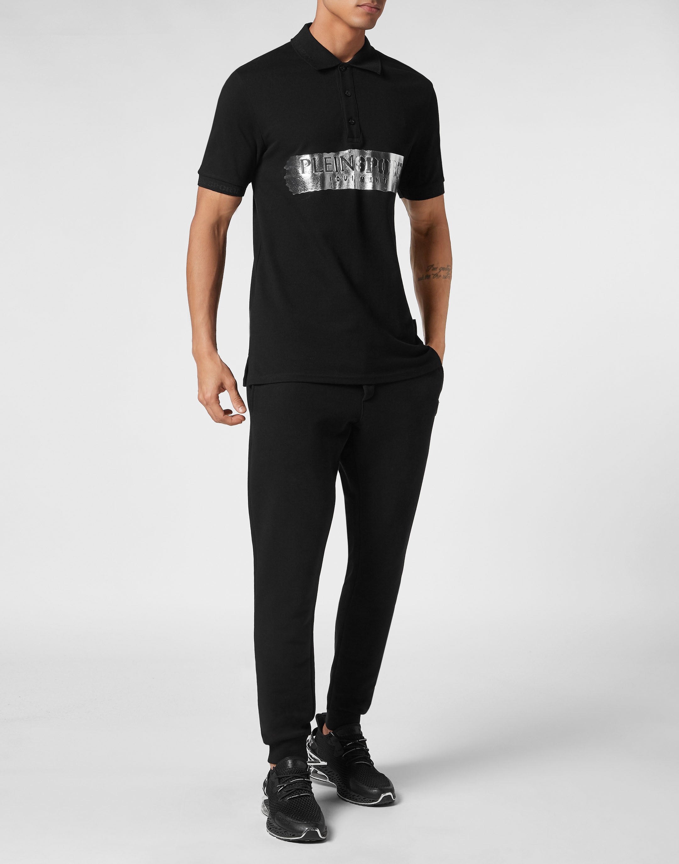 PLEIN SPORT Poloshirt »Silver Brush«