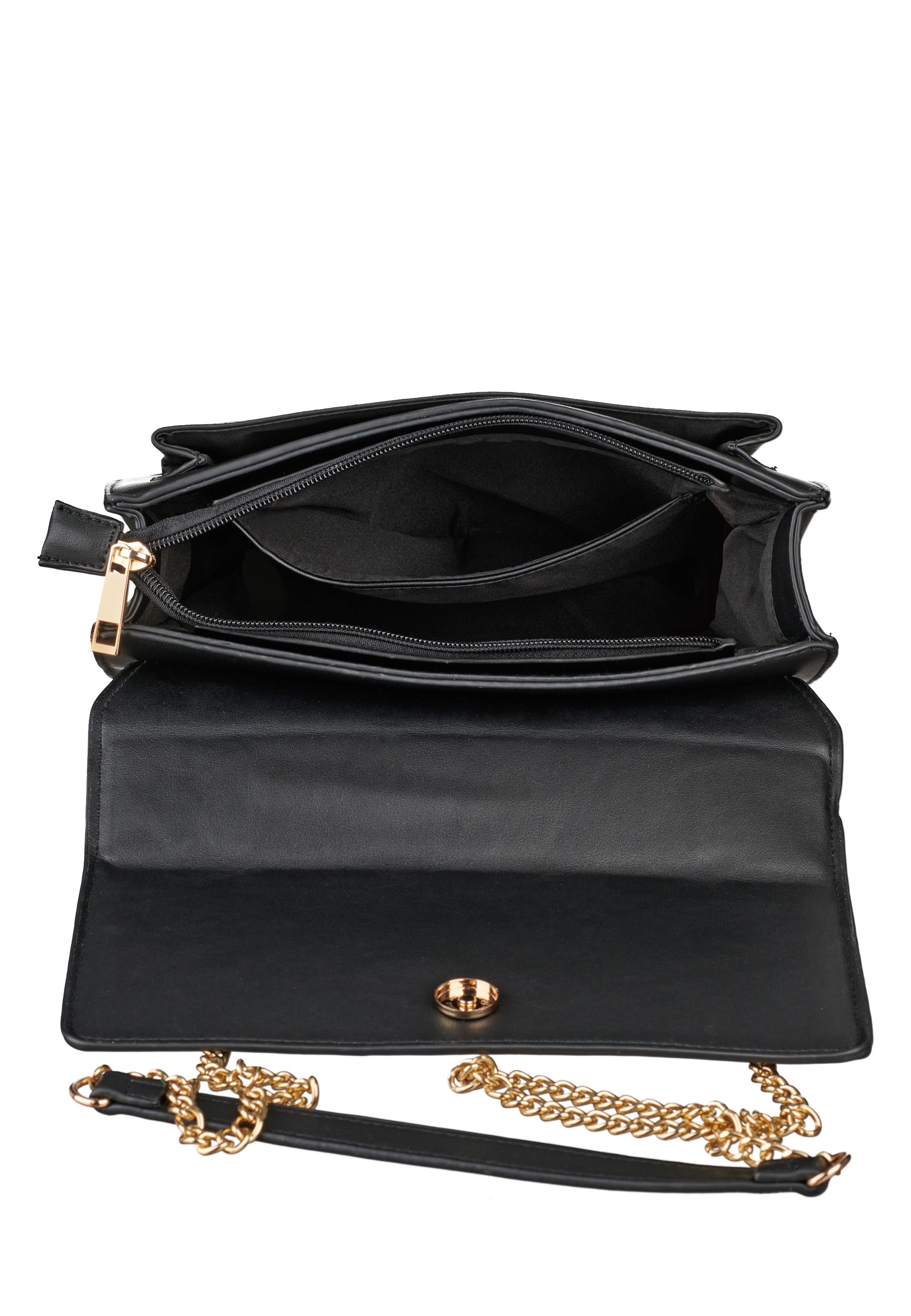 Harpa Schultertasche mit gepolstertem Kachelmuster