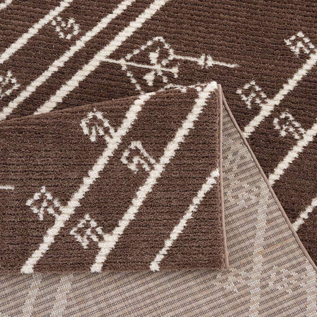 Carpet City Teppich »April 2291«, rechteckig, 10 mm Höhe, Läufer, weich durch Microfaser, Boho Ethno Look, Wohnzimmer