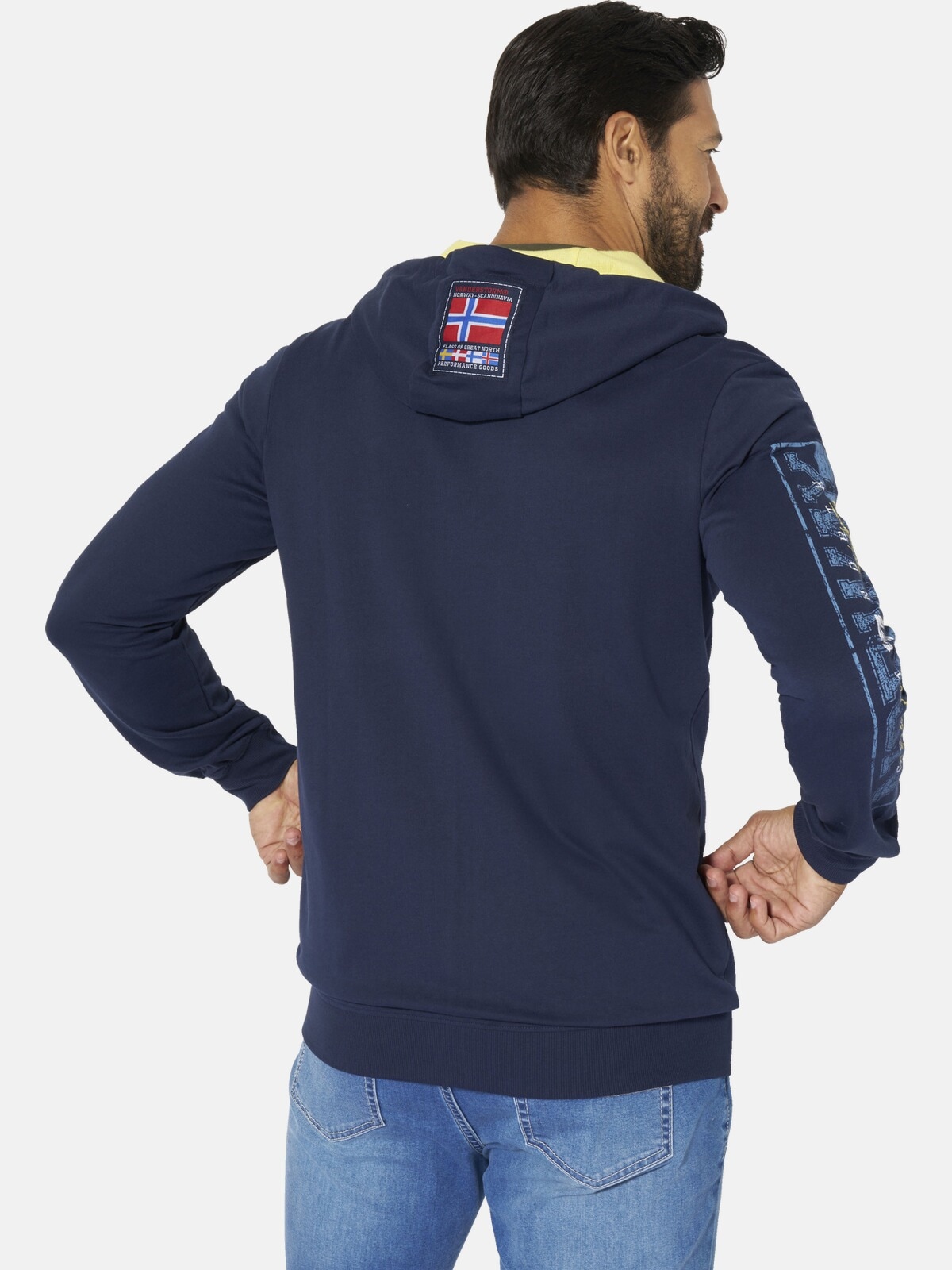 Jan Vanderstorm Kapuzensweatjacke »Sweatjacke JABBE«