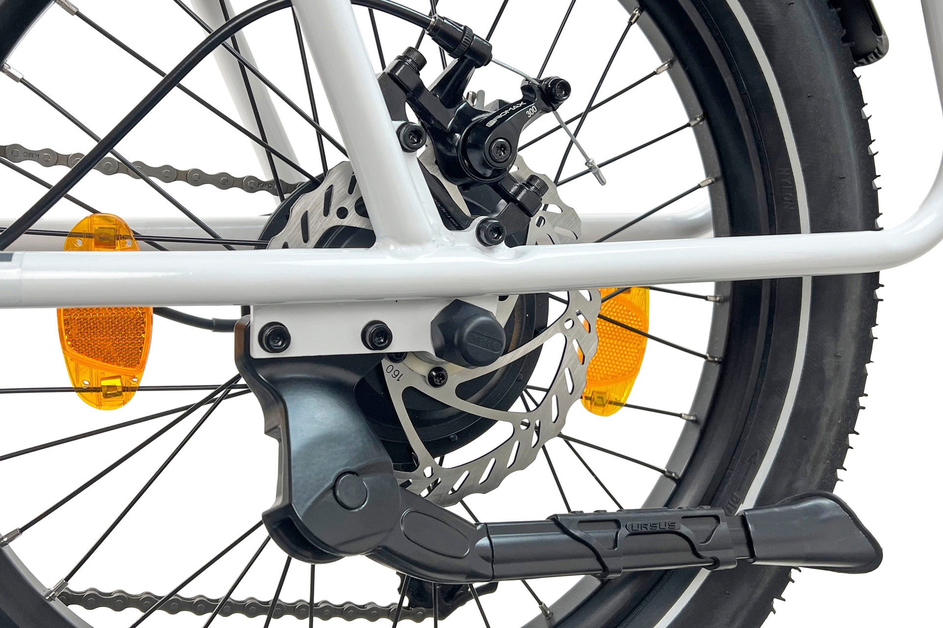 LLobe »Elektro Faltrad 20" Neo.cult weiß« 7 Gang Shimano Tourney Schaltwerk Kettenschaltung Heckmotor 250 W