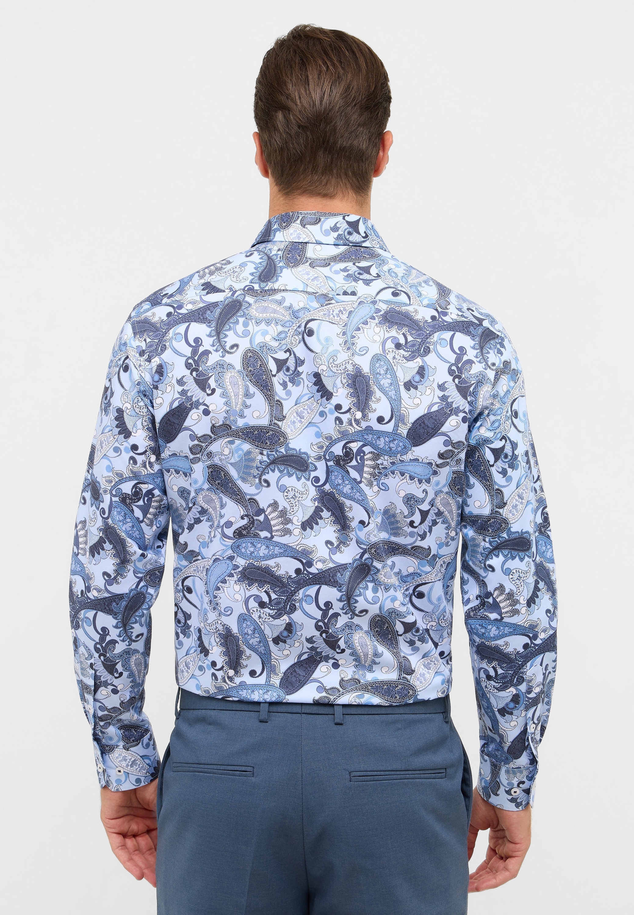 Eterna Langarmhemd »MODERN FIT«, NON IRON (bügelfrei)