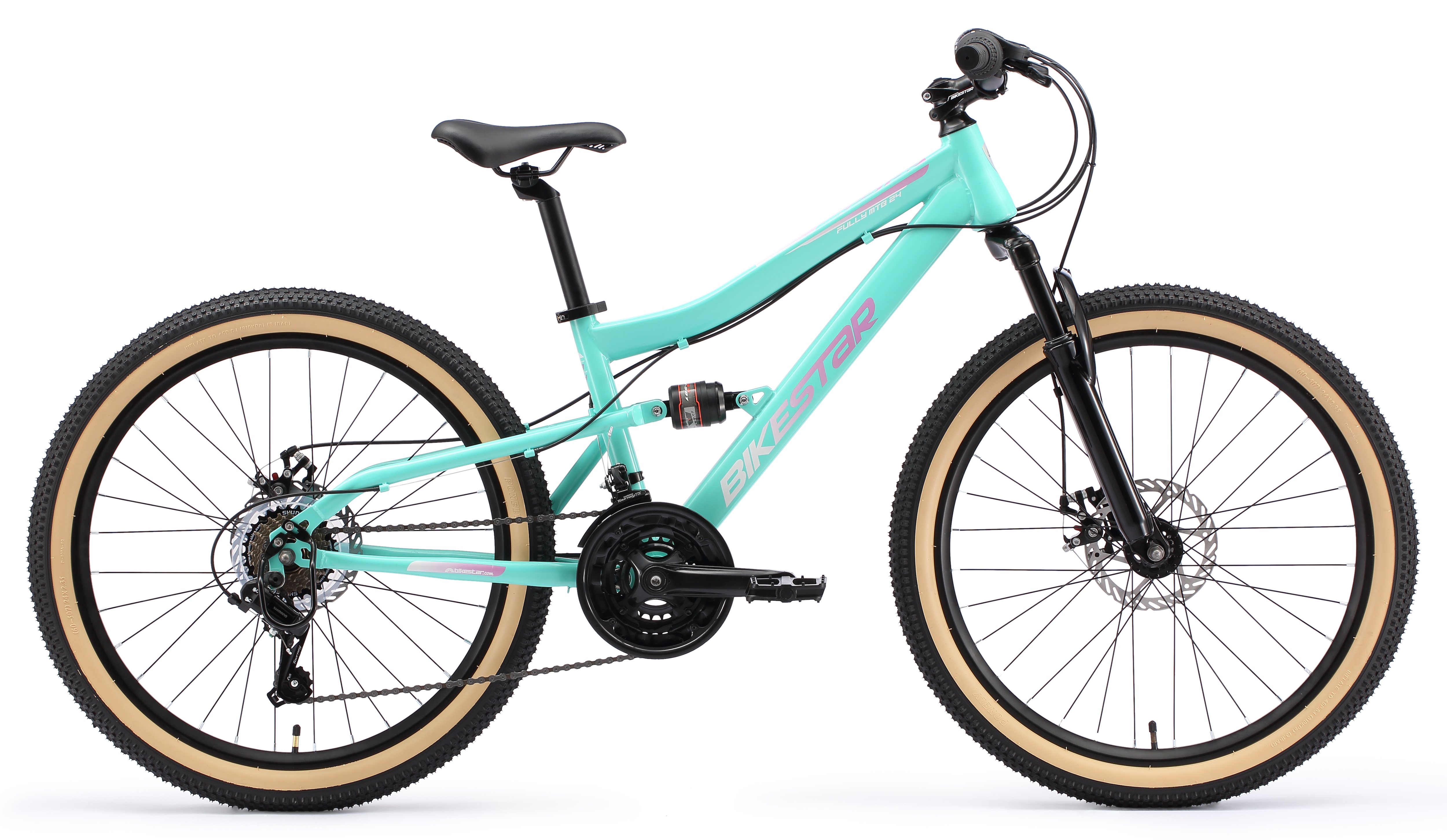 Bikestar Jugendfahrrad 21 Gang Shimano RD-TY21 Schaltwerk Kettenschaltung
