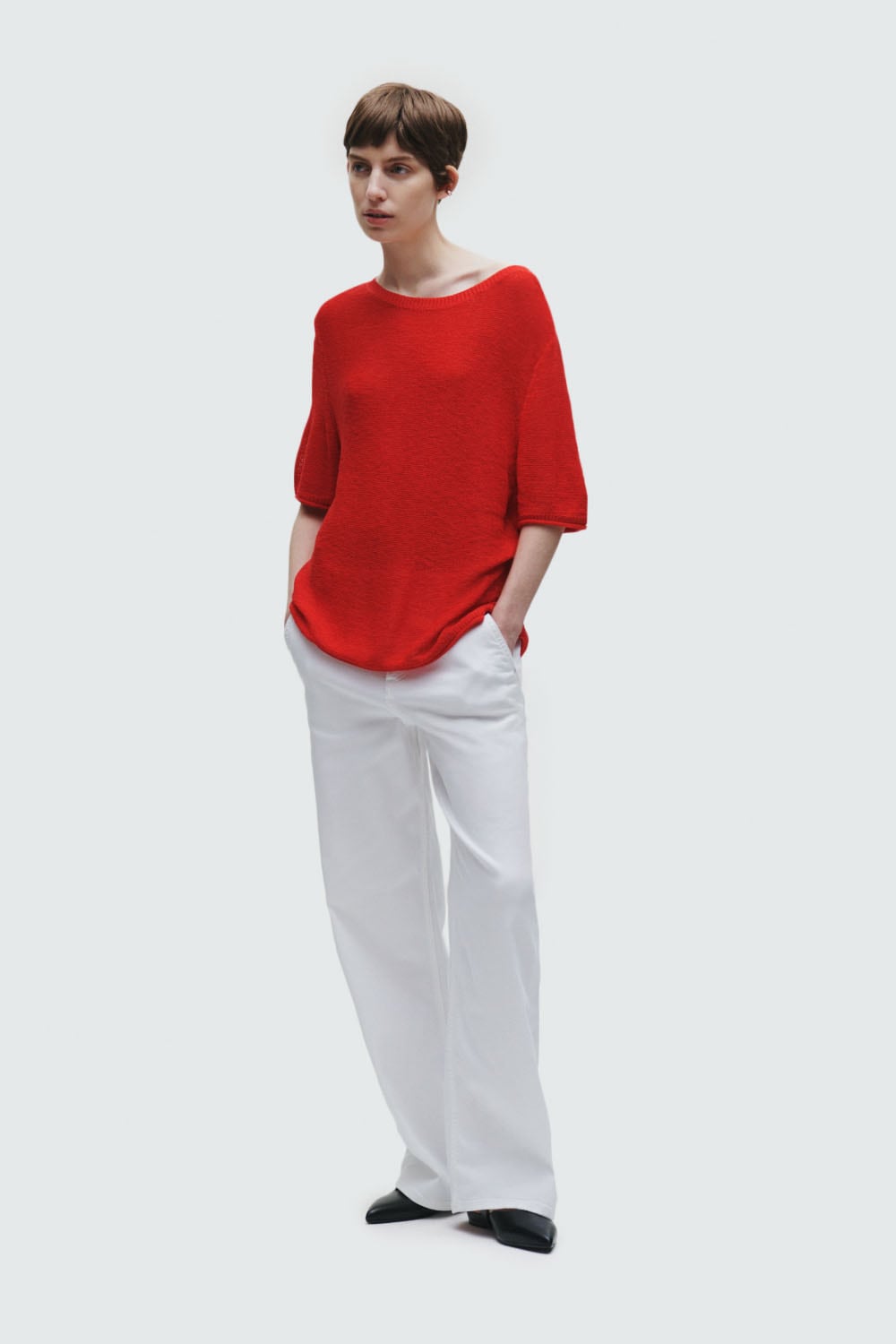 STREET ONE Strickpullover, mit seitlichen Schlitzen