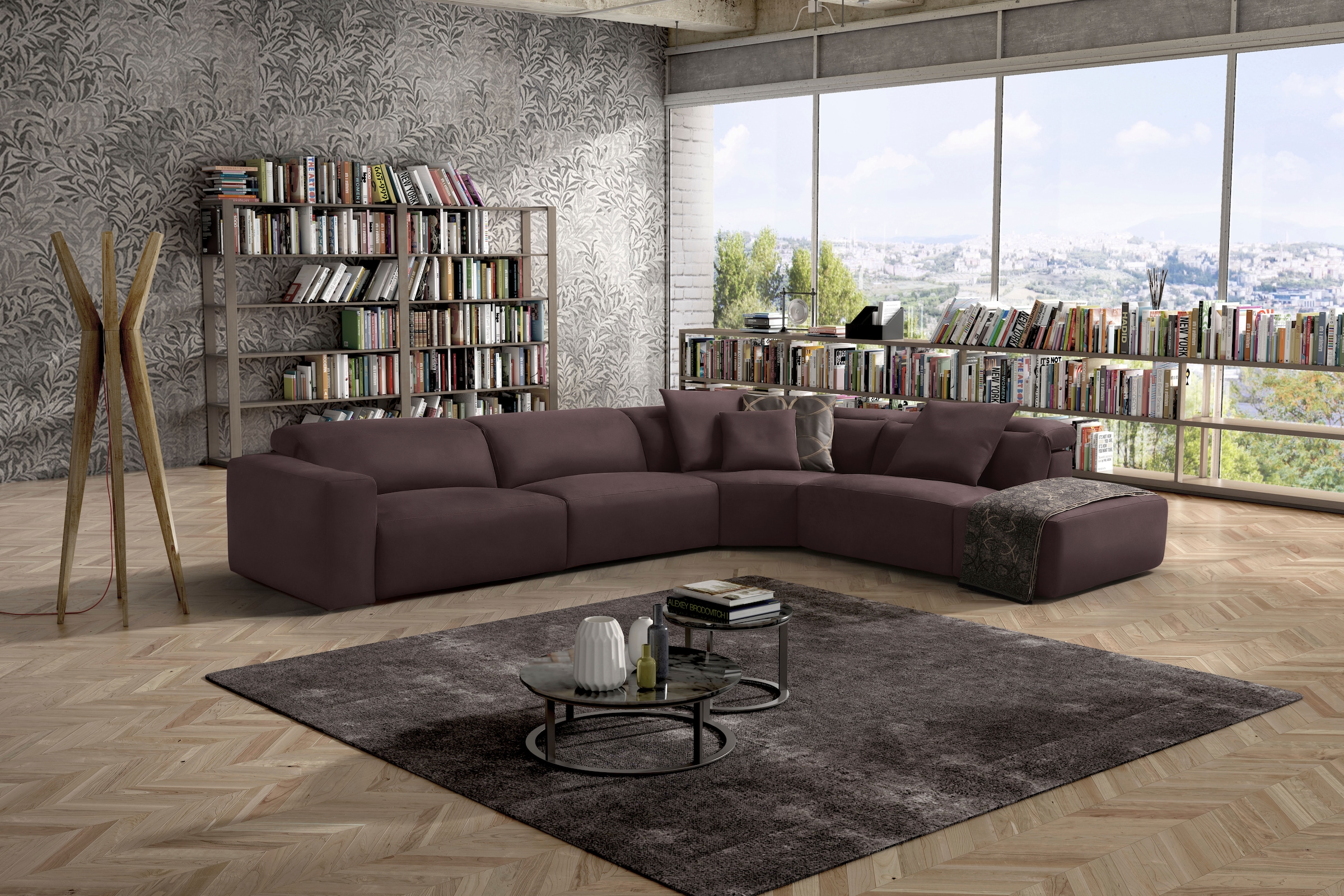 Egoitaliano Ecksofa "Beverly, extravangantes Designsofa mit erstklassigem S günstig online kaufen