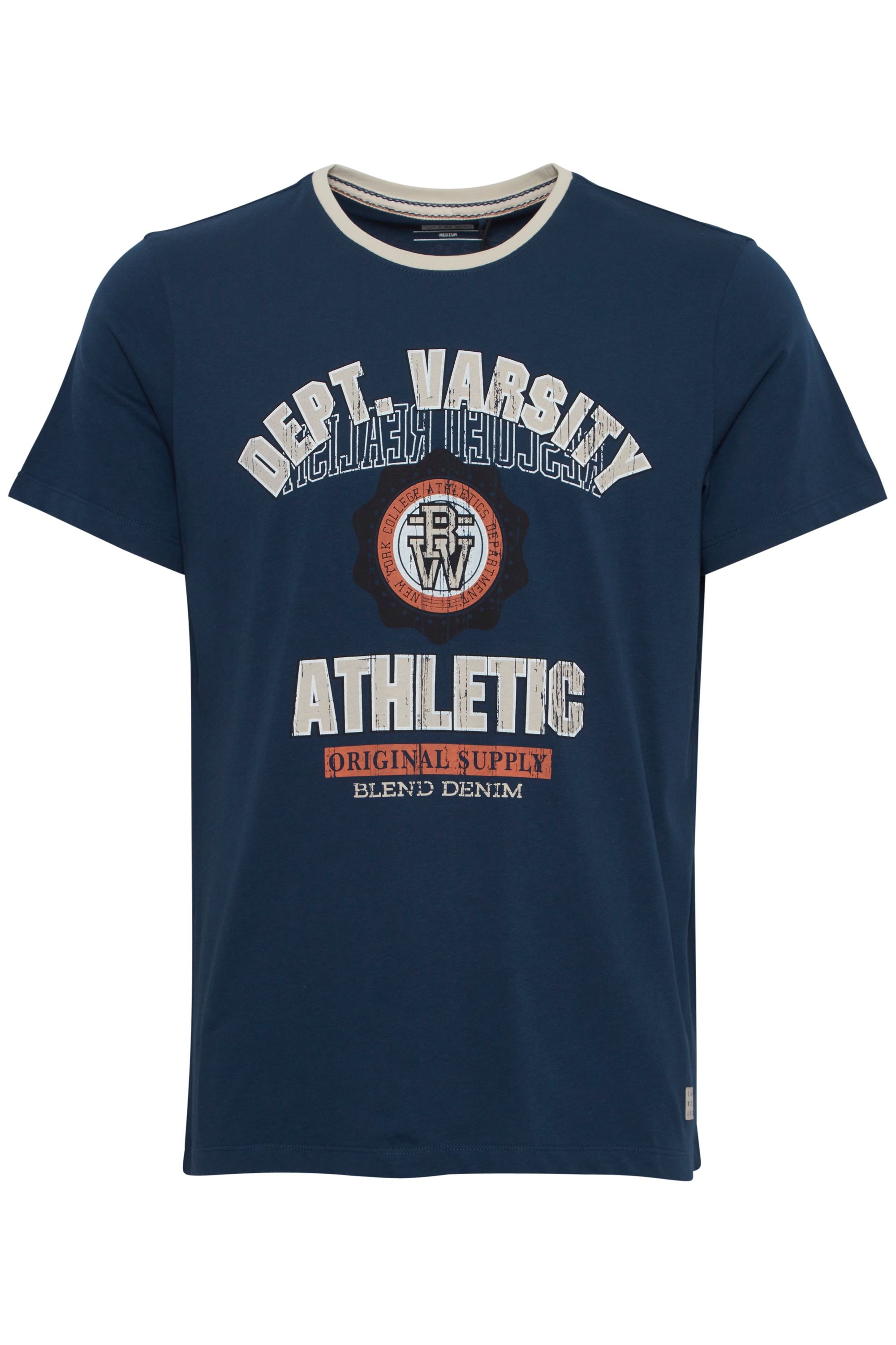 Blend T-Shirt "BHOrion" Basic T-Shirt mit Rundhalsausschnitt günstig online kaufen