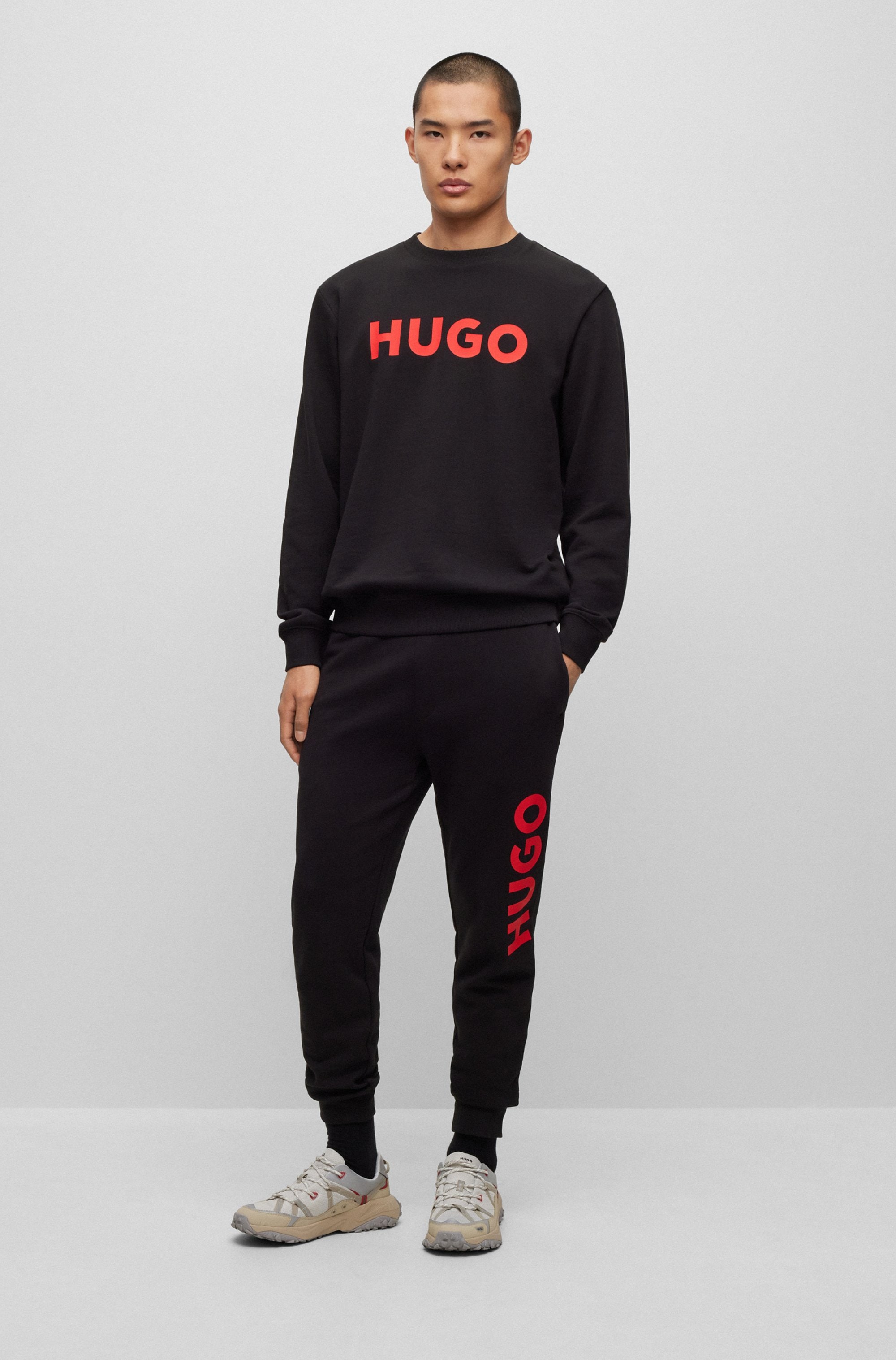 HUGO Sweathose »Dutschi«  Regular Fit, elastischer Bund, HUGO Logo-Druck