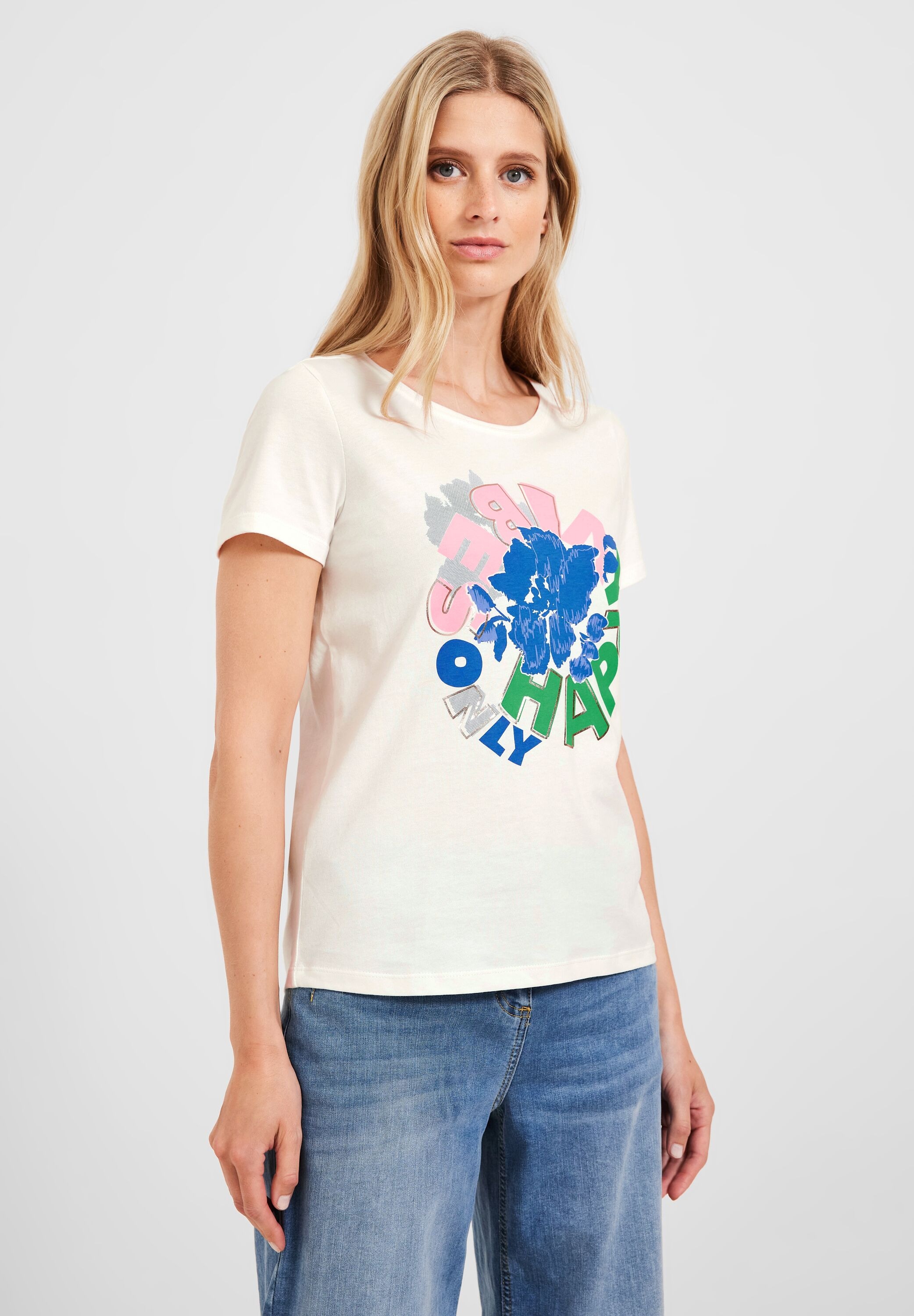 Cecil T-Shirt, Rundhalsausschnitt | für BAUR kaufen