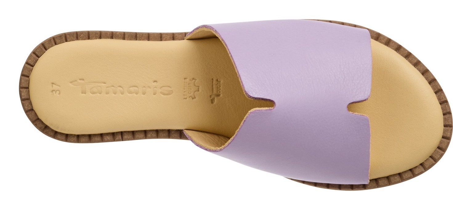 Tamaris Pantolette, Sommerschuh, Schlappen mit breiter Bandage