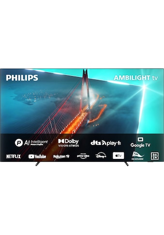 Philips OLED-Fernseher »55OLED708/12« 139 cm/5...