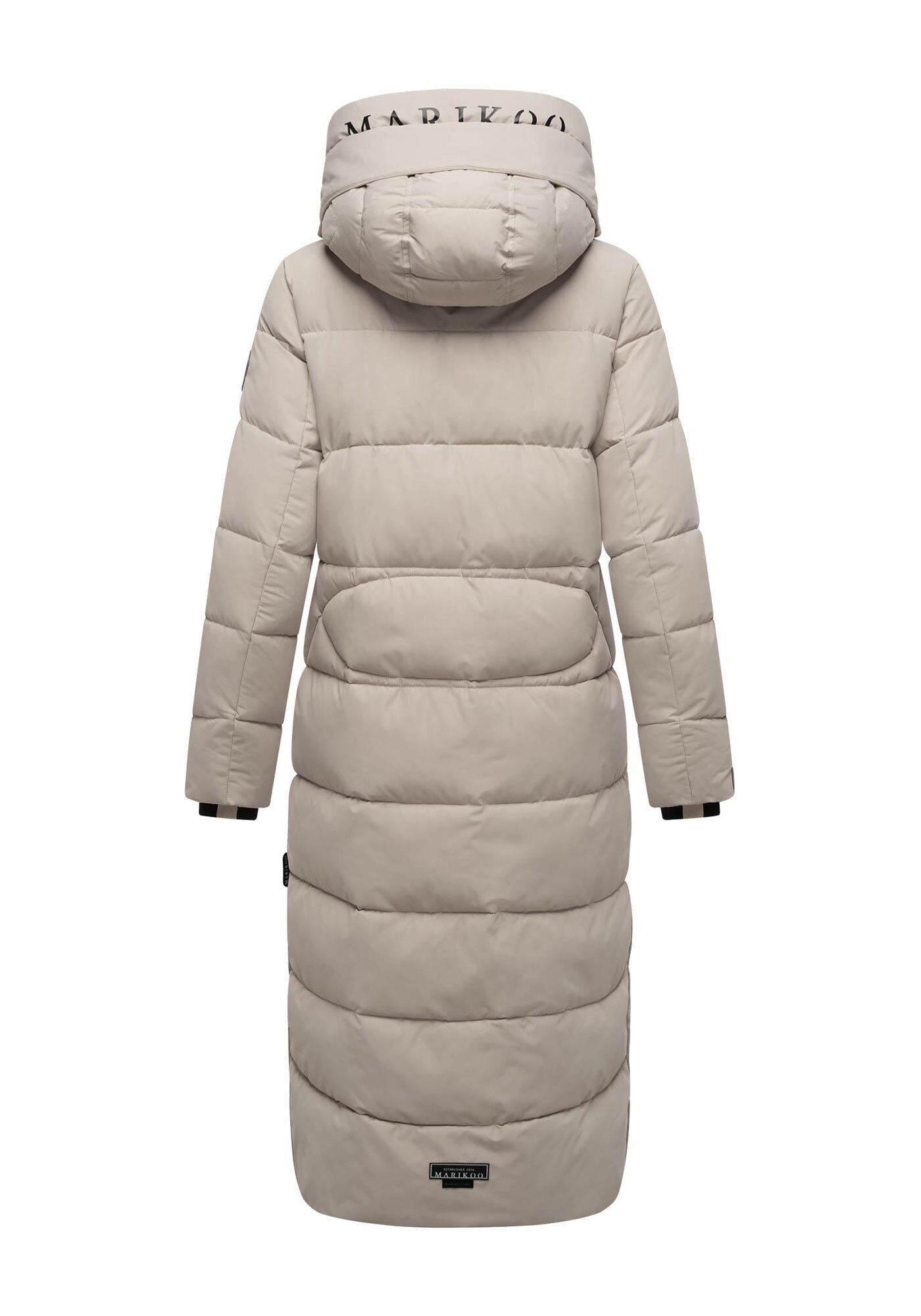 Marikoo Winterjacke »Nadeshikoo XIV« extra langer Winter Mantel gesteppt