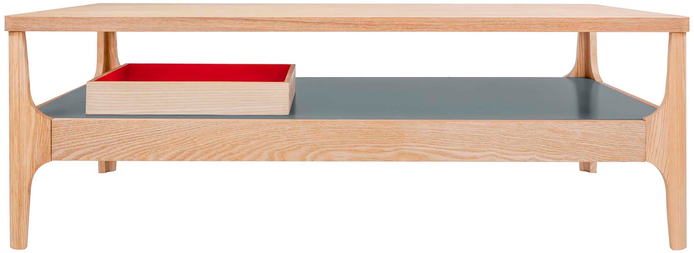 Kayoom Couchtisch »Kaffeetisch Addison, Couchtisch, offenes, ausgefallenes Design« 1 Stk. tlg. Ausgefallenes Design, Tischbeine aus Massivholz, aus robustem Material