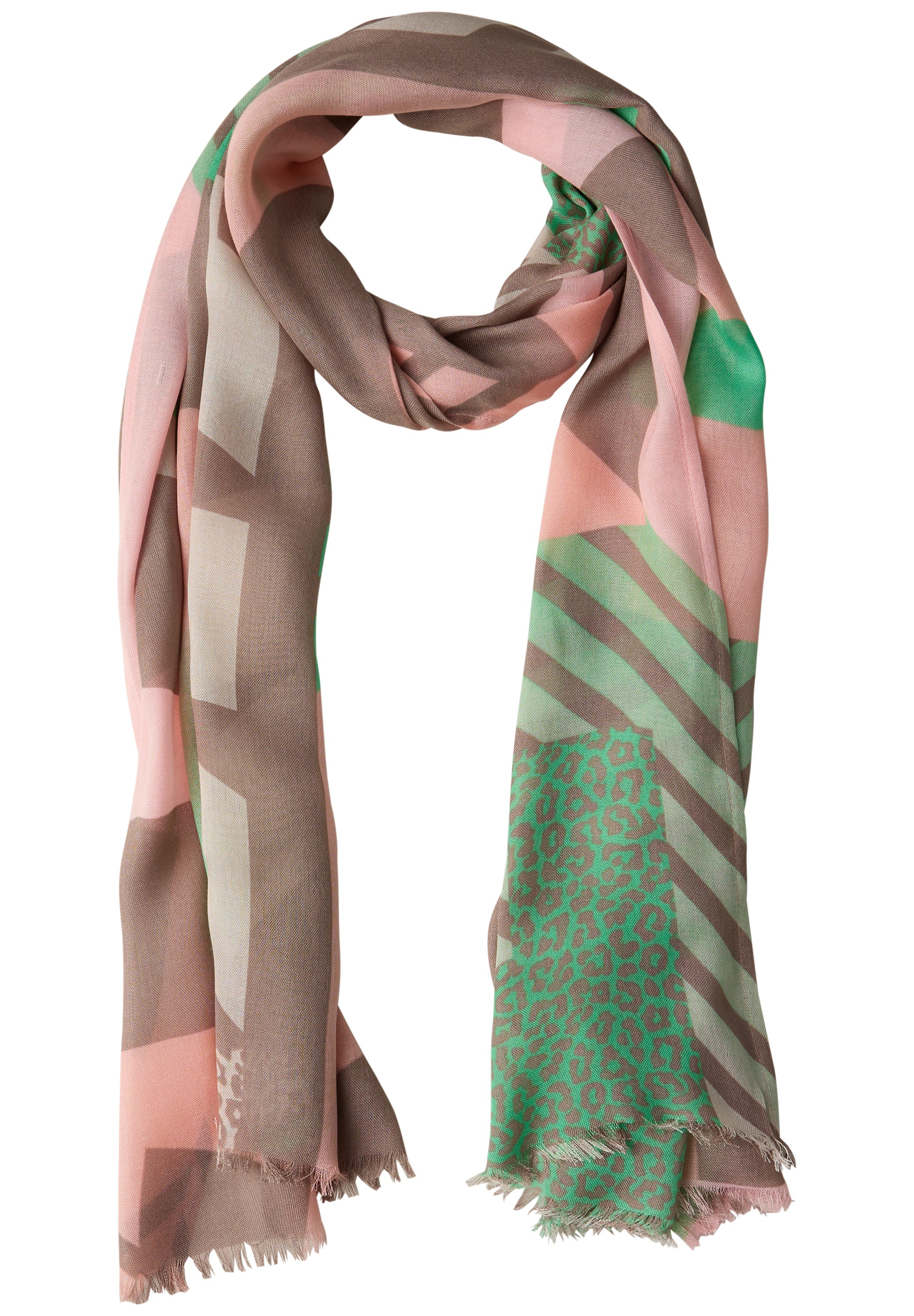 STREET ONE Schal mit grafischem Muster günstig online kaufen