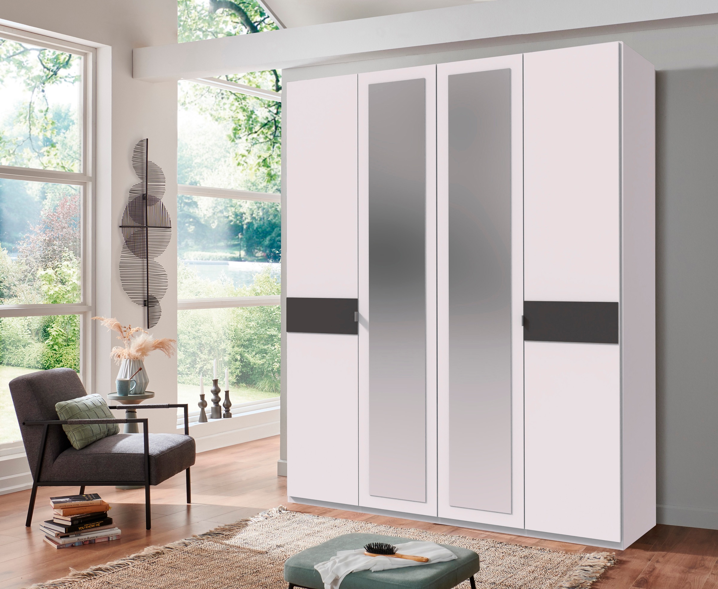 Wimex Drehtürenschrank "Budapest" mit Spiegel, wahlweise 180 oder 225cm bre günstig online kaufen