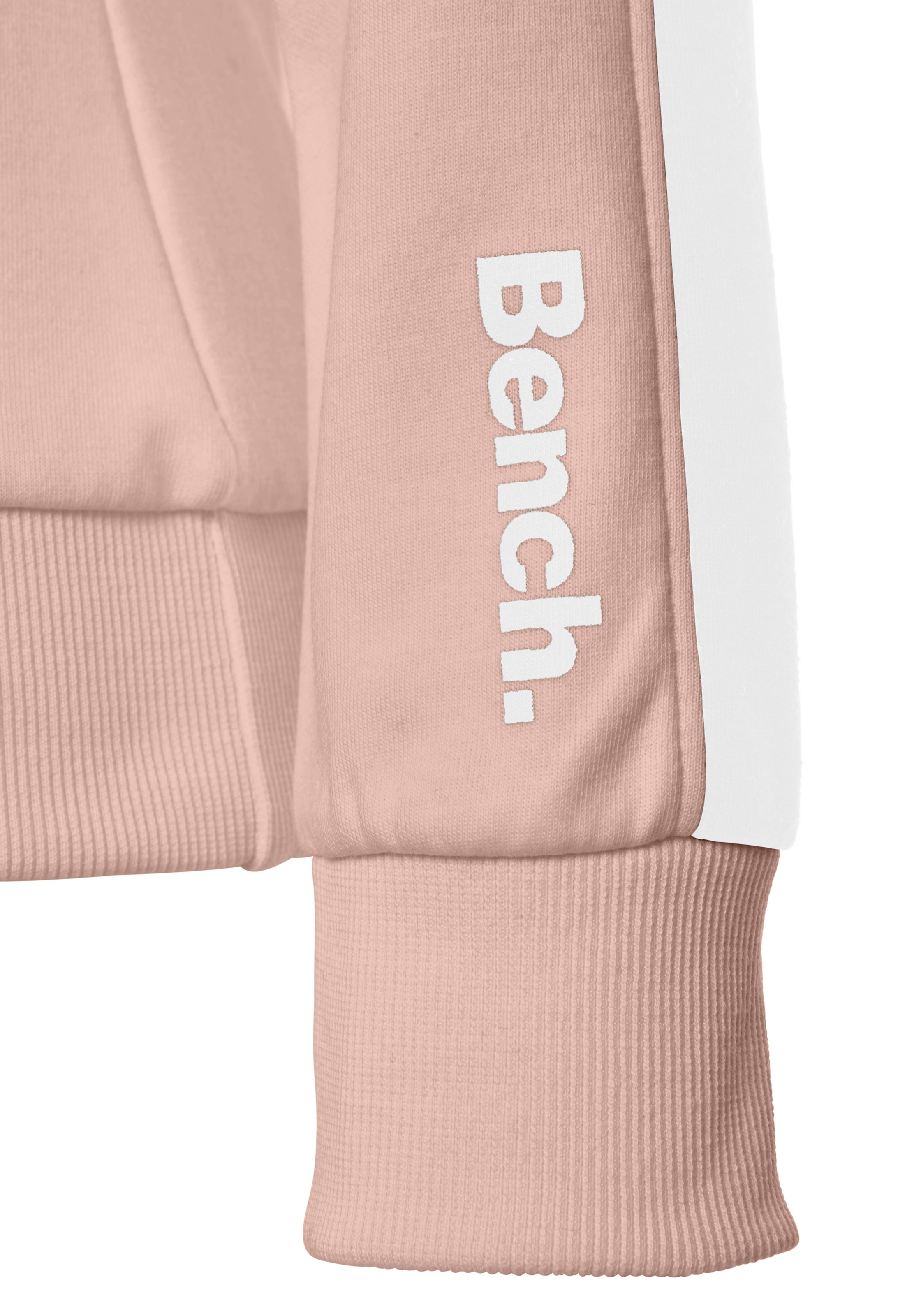 Bench. Loungewear Kapuzensweatshirt, mit Seitenstreifen und Kängurutasche, Loungeanzug, Hoodie