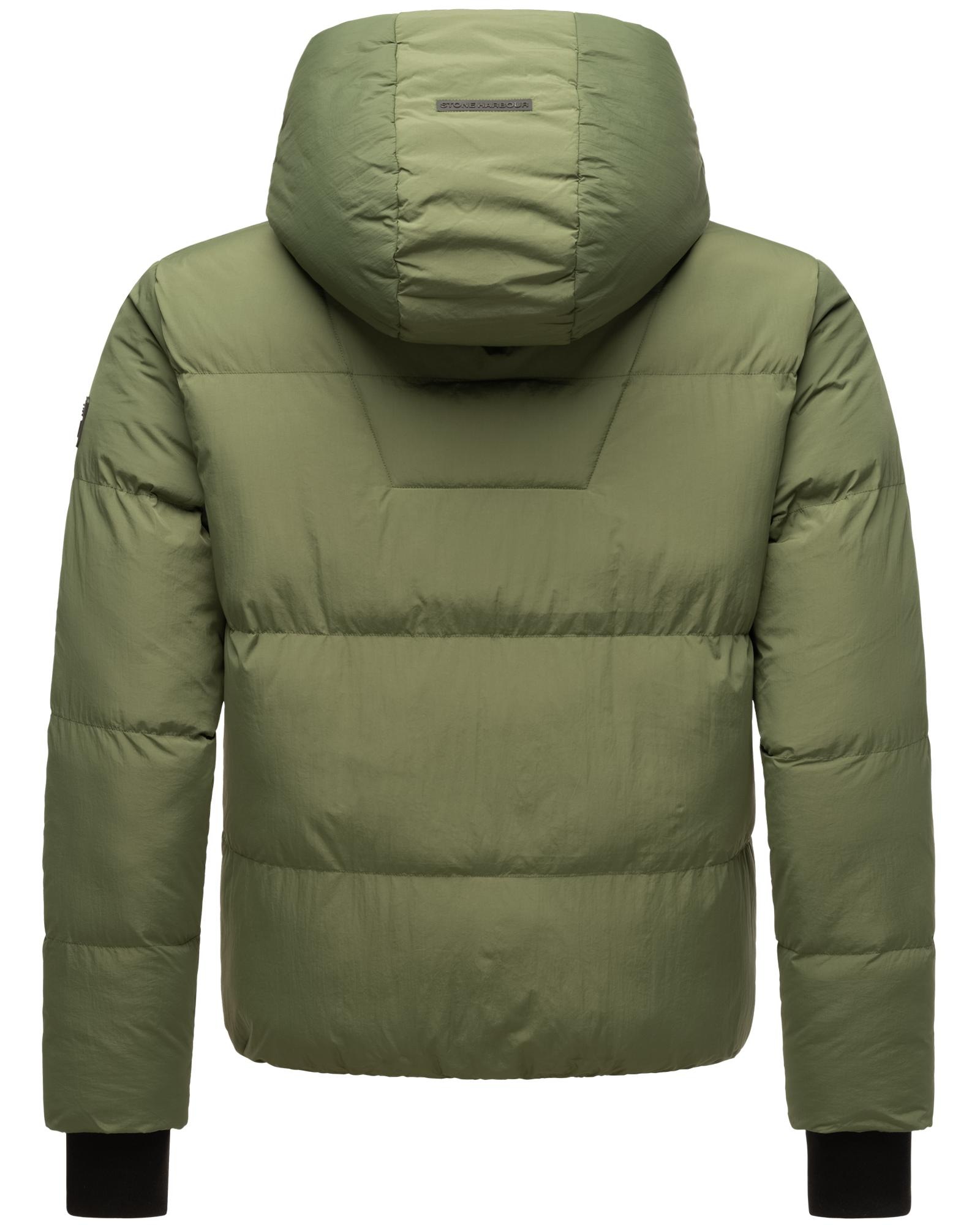 Stone Harbour Steppjacke »Tayroos XX«, mit Kapuze, Gesteppte Herren Winterjacke mit Kapuze