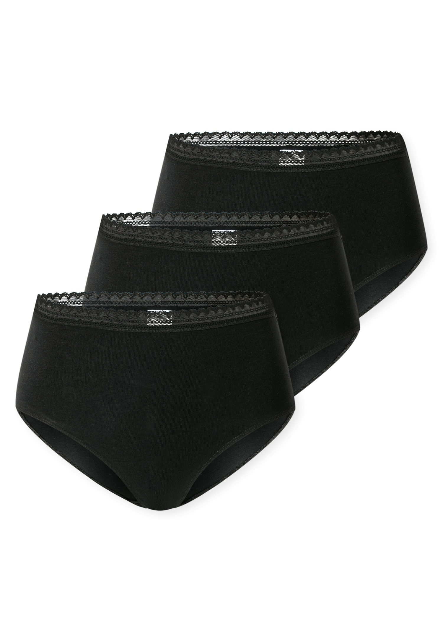 Schiesser Midislip "Modern Multipacks" Spitzen-Bund, elastisch