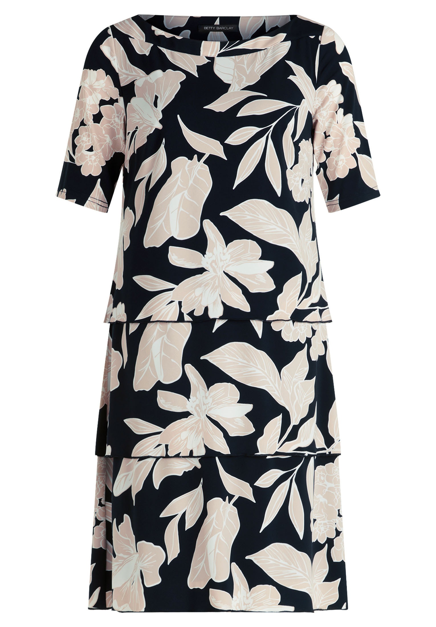 Betty Barclay Sommerkleid "Betty Barclay Damen Stufenkleid kurzarm", Druck günstig online kaufen