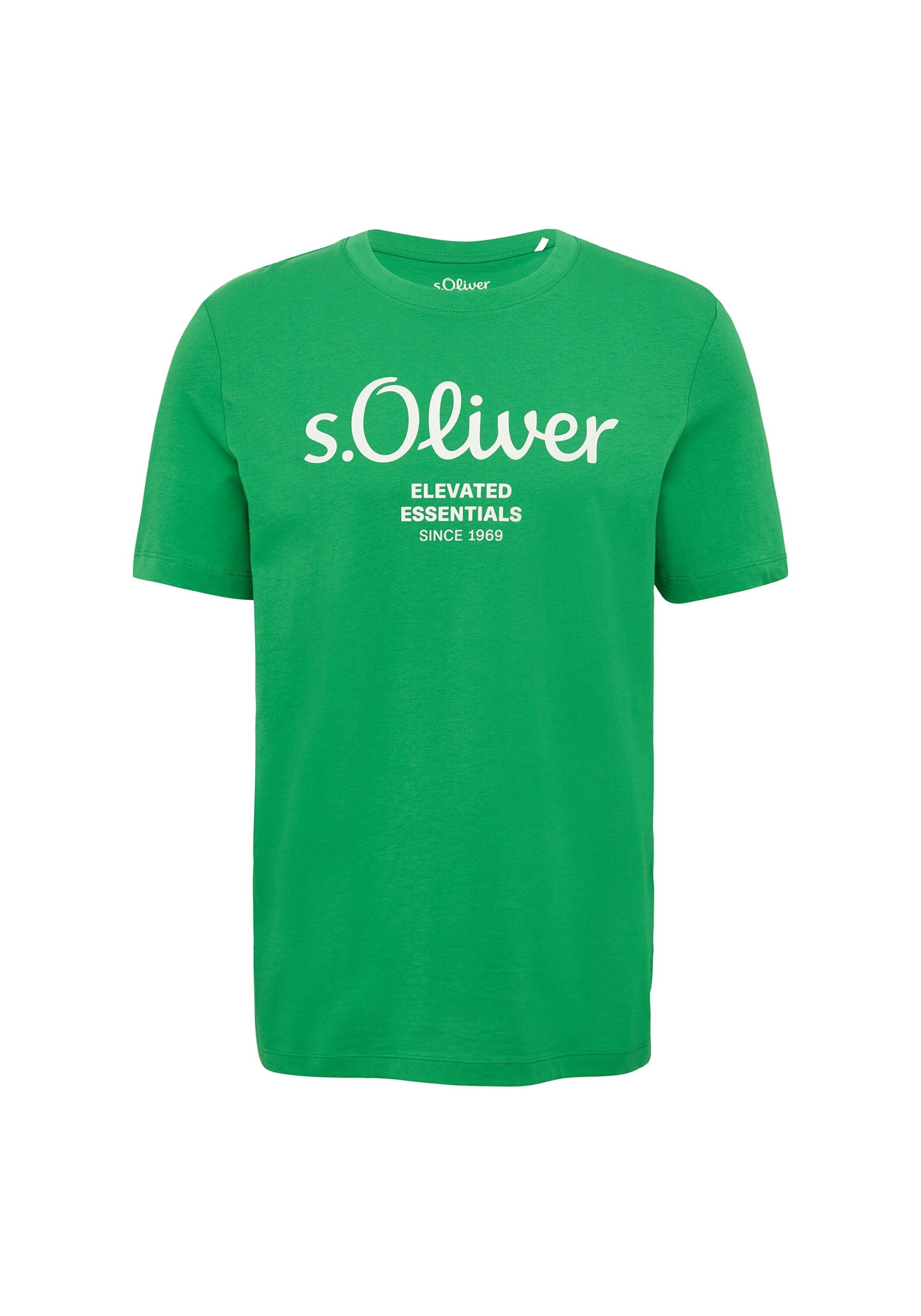 s.Oliver T-Shirt »T-Shirt Logo T-Shirt 4er Pack«