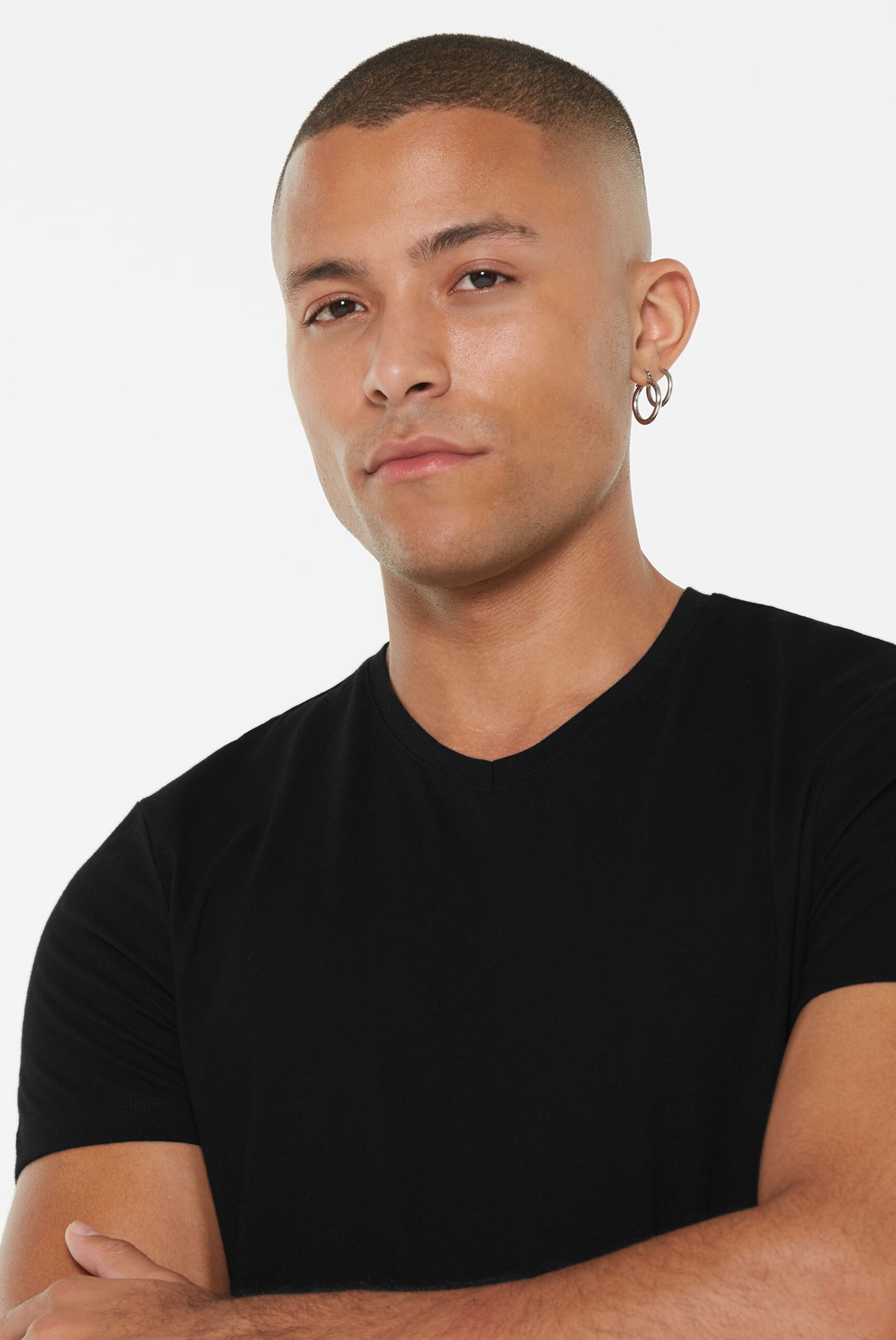 Harlem Soul V-Shirt, aus Baumwolle