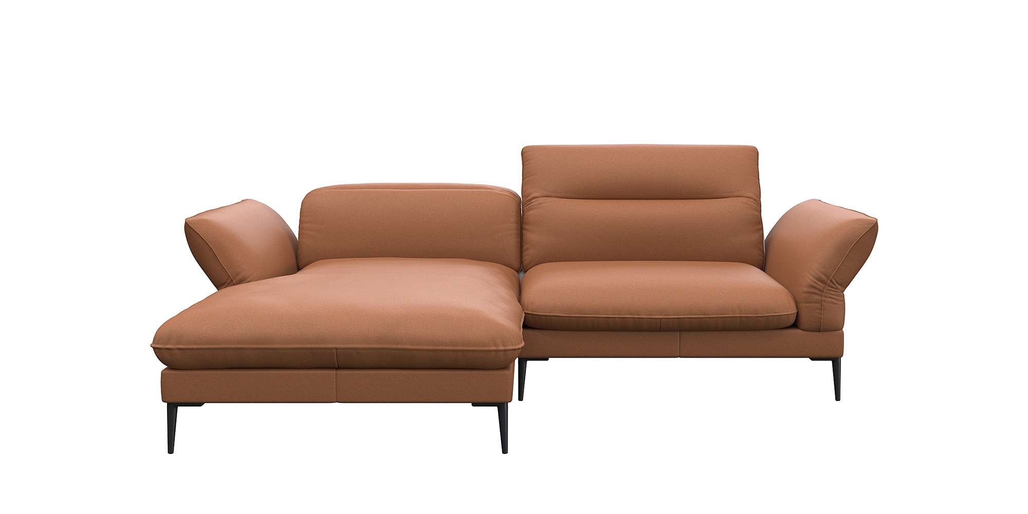 FLEXLUX "Salino, Funktionssofa mit Recamiere, Relaxsofa, Ecksofa" Sofa mit günstig online kaufen