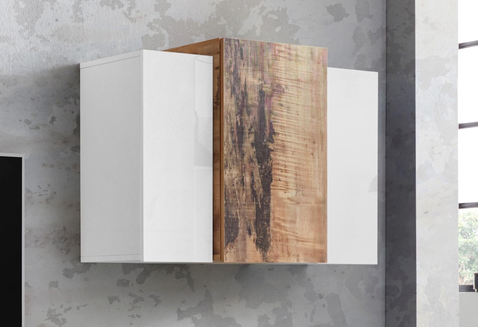 INOSIGN Hängevitrine »Coro, Hängeschrank, Oberschrank, Hängeregal grifflos Doppeltiefe«, Breite 90 cm