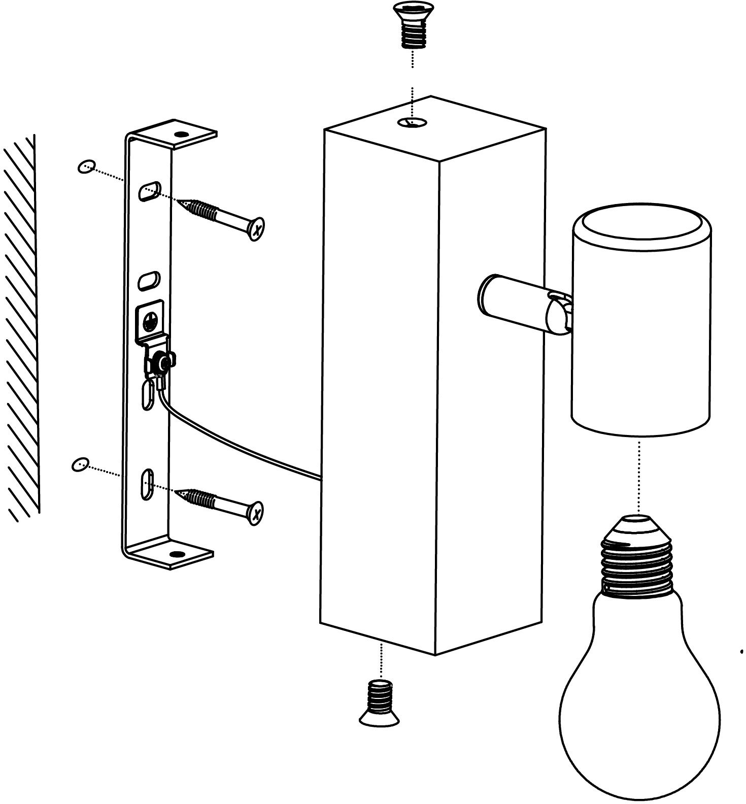 EGLO Deckenspot »TOWNSHEND 3«, 1 flammig, Leuchtmittel E27 | ohne Leuchtmittel-ohne Leuchtmittel, Spot, Wohnzimmerlampe, Flur, L16,5 x B5 cm, 1X10W exkl.