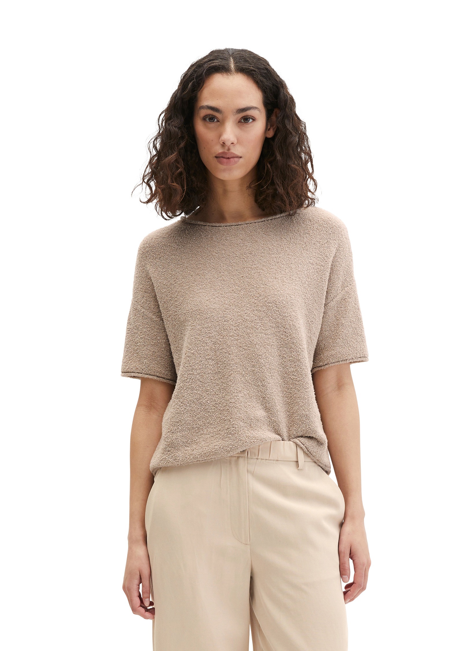 Marc OPolo Pullunder "aus Bouclé-Garn" günstig online kaufen