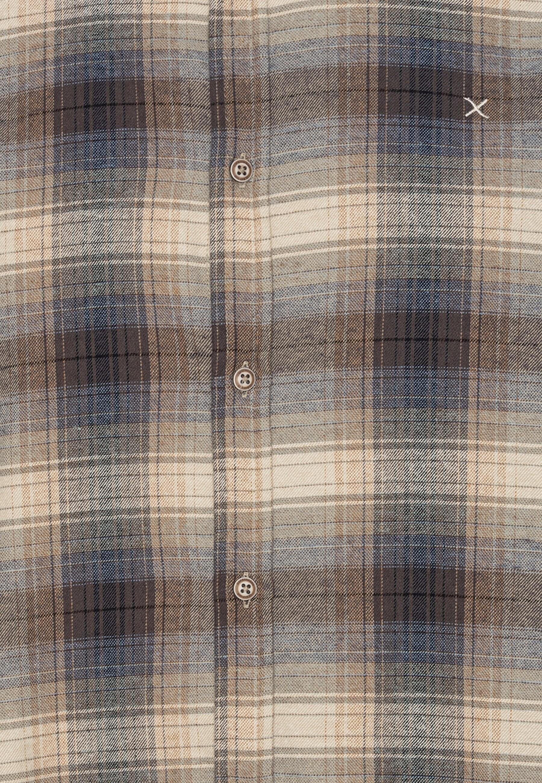 Clean Cut Copenhagen Langarm-Poloshirt »Clean Cut Copenhagen Dylan Checked Flannel Shirt«, 1 Stk.
