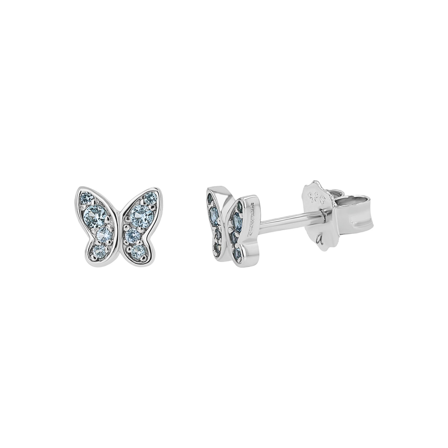 TOM TAILOR Paar Ohrstecker »Schmuck Geschenk Silber 925 Schmetterling« mit Zirkonia (synth.)