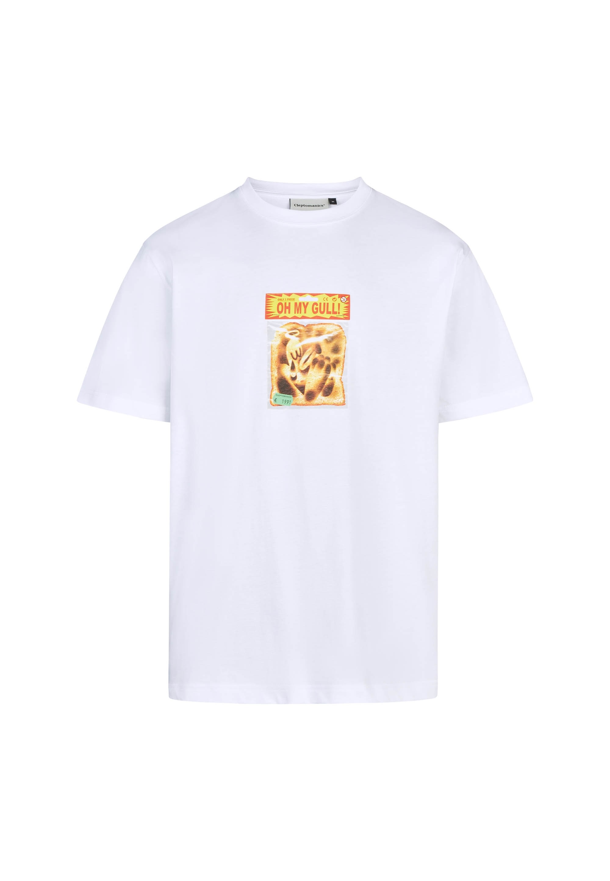 Cleptomanicx T-Shirt »Oh my Gull..« mit großflächigem Frontprint