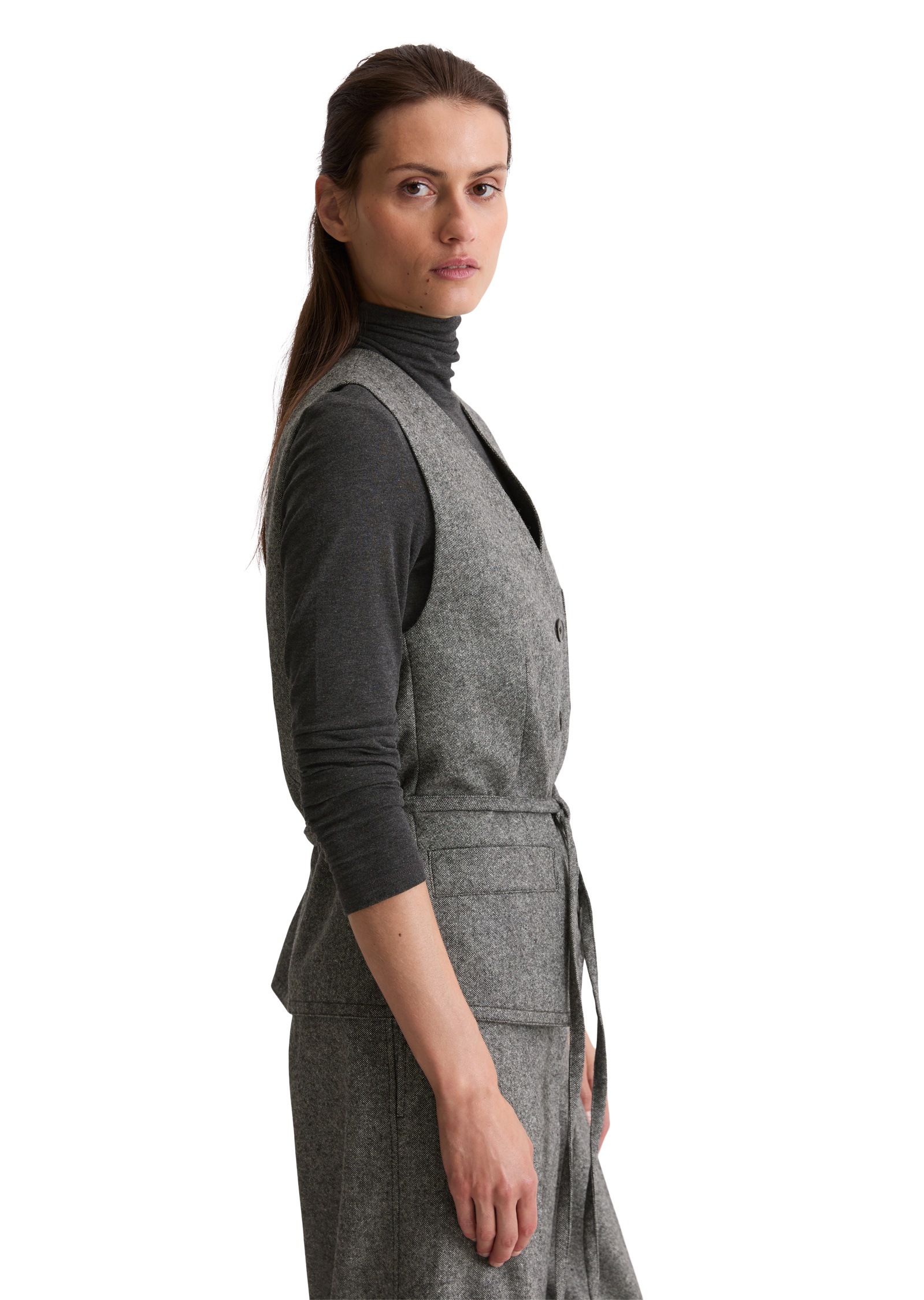 Marc OPolo Shirtweste "aus Schurwolle-Mix" günstig online kaufen