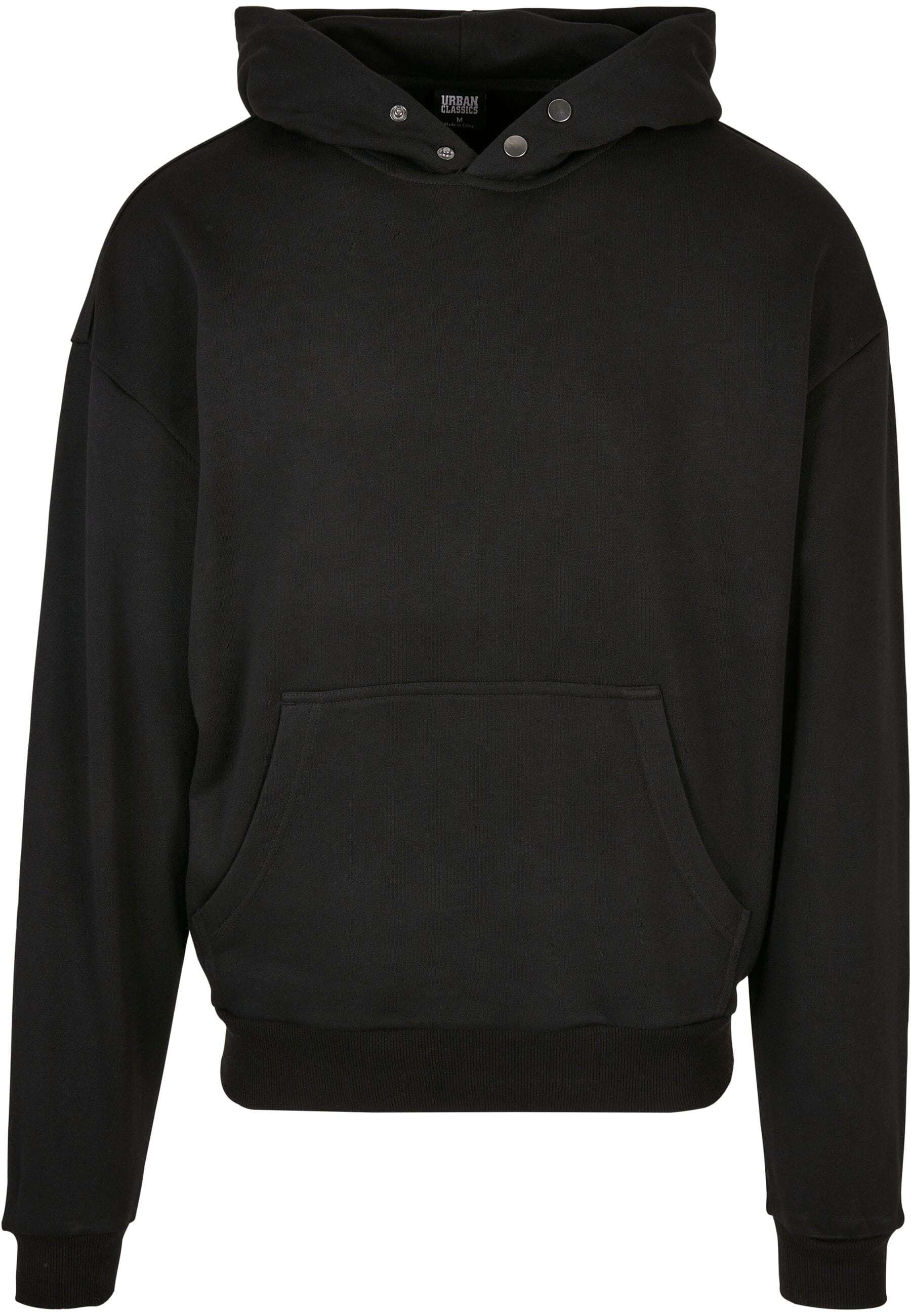 URBAN CLASSICS Kapuzensweatshirt "Urban Classics Herren Snap Hoody" 1 Stk. günstig online kaufen