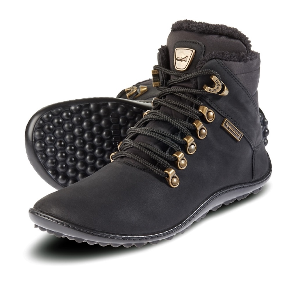 Leguano Barfußschuh »HUSKY«, Bequemschuh, Komfortschuh, Flats, Schnürboots, einzigartig flexibel