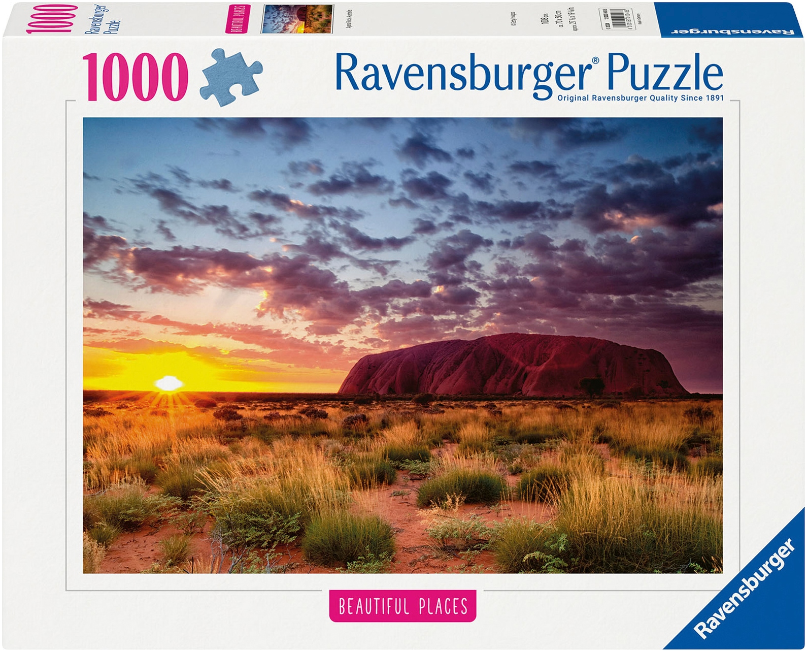 Ravensburger Puzzle »Beautiful Places, Ayers Rock in Australien«, Made in Germany