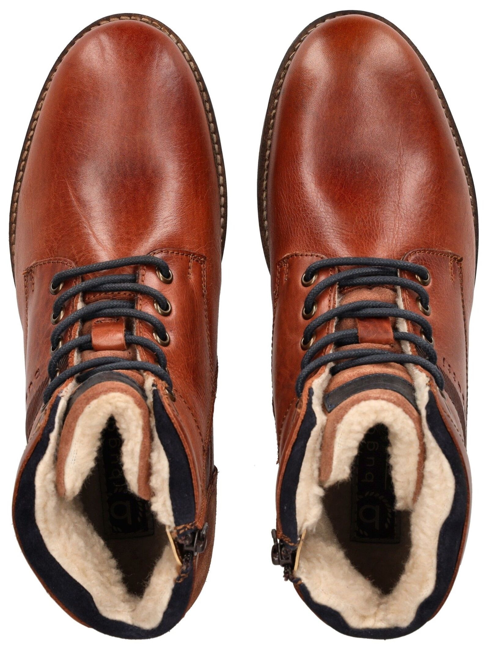 bugatti Schnürstiefelette »bugatti Stiefelette Leder«
