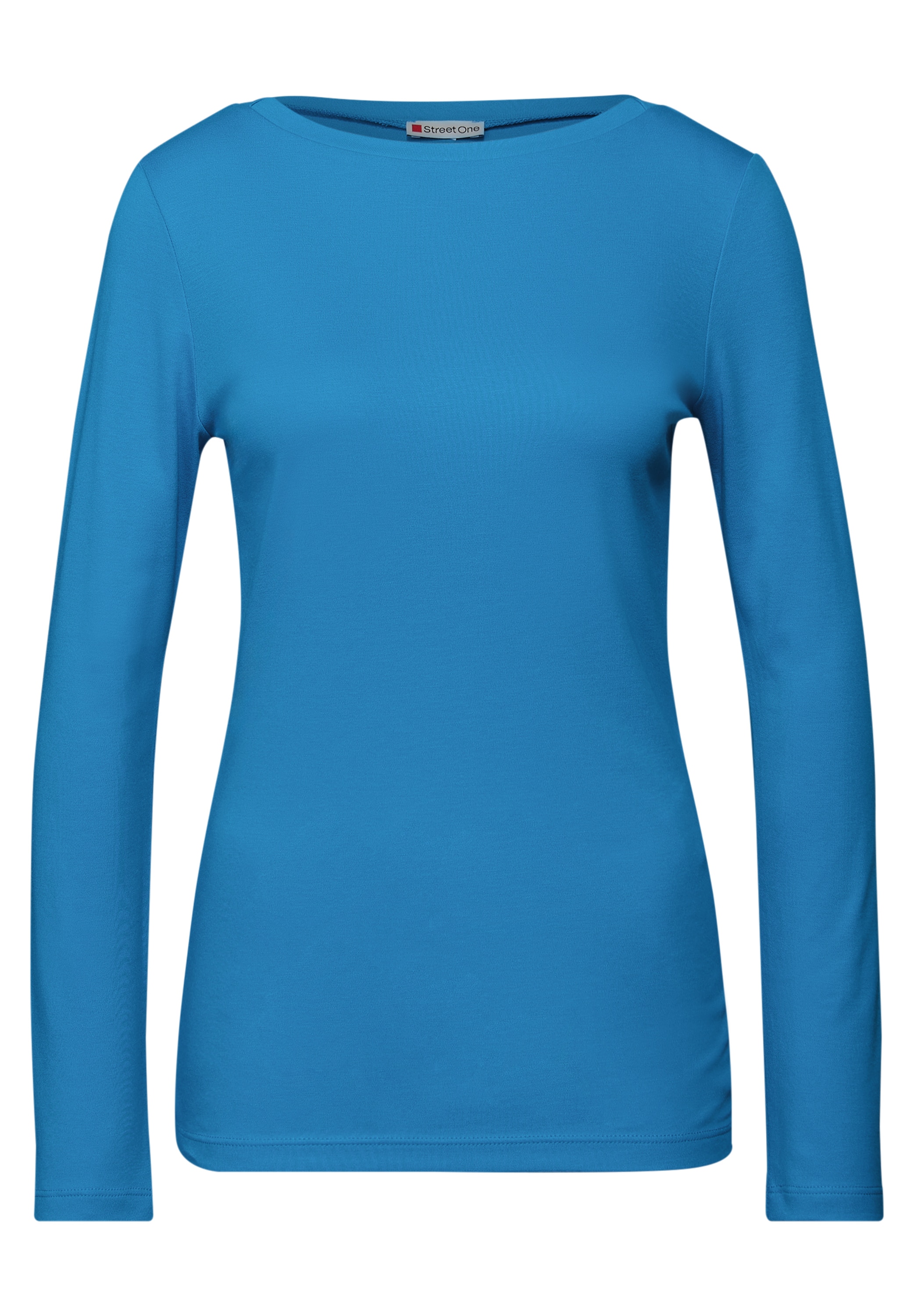 STREET ONE Langarmshirt im soften Baumwoll-Mix