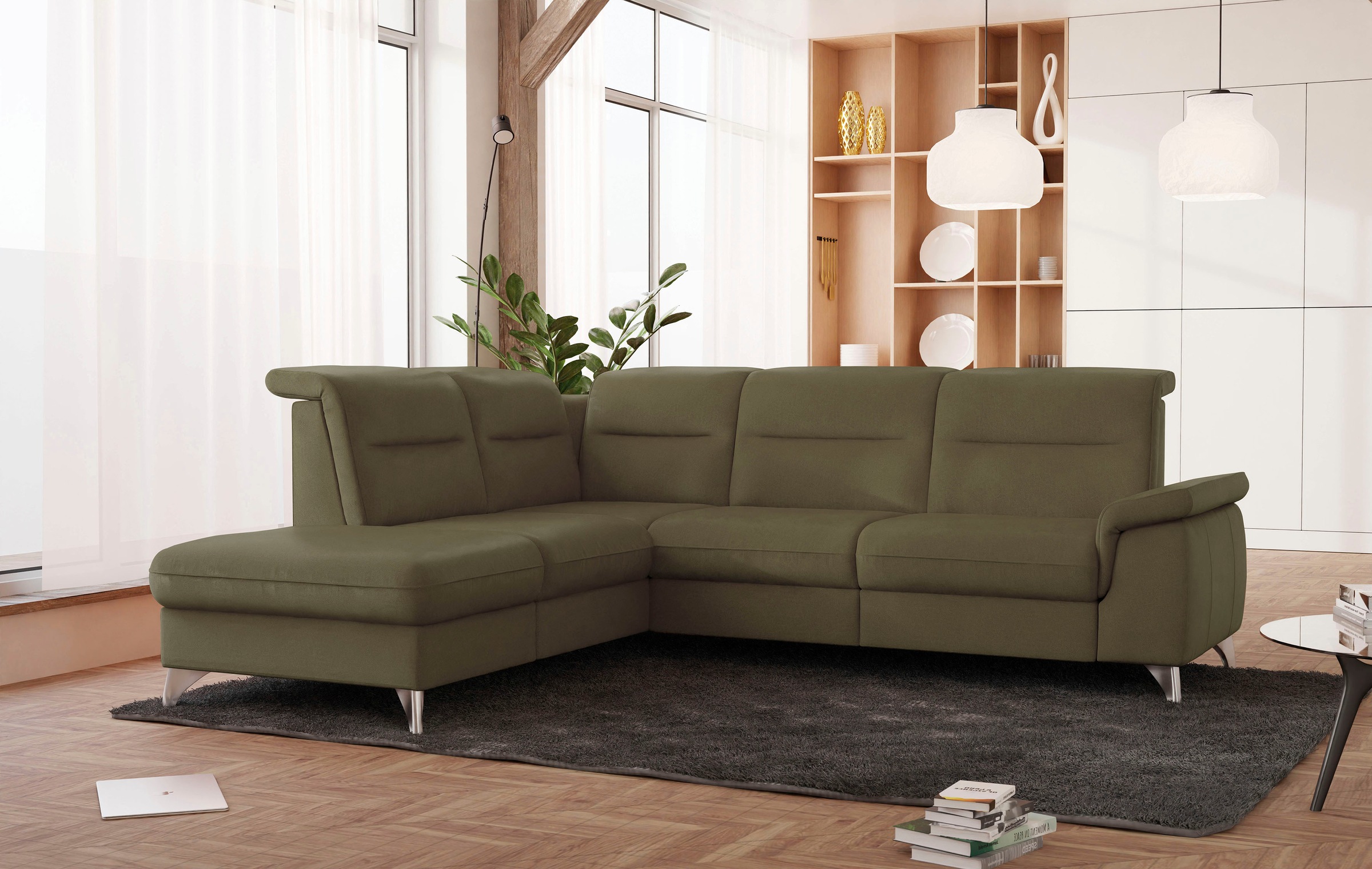 sit&more Ecksofa Astoria L-Form, wahlweise mit motorischer Relaxfunktion günstig online kaufen