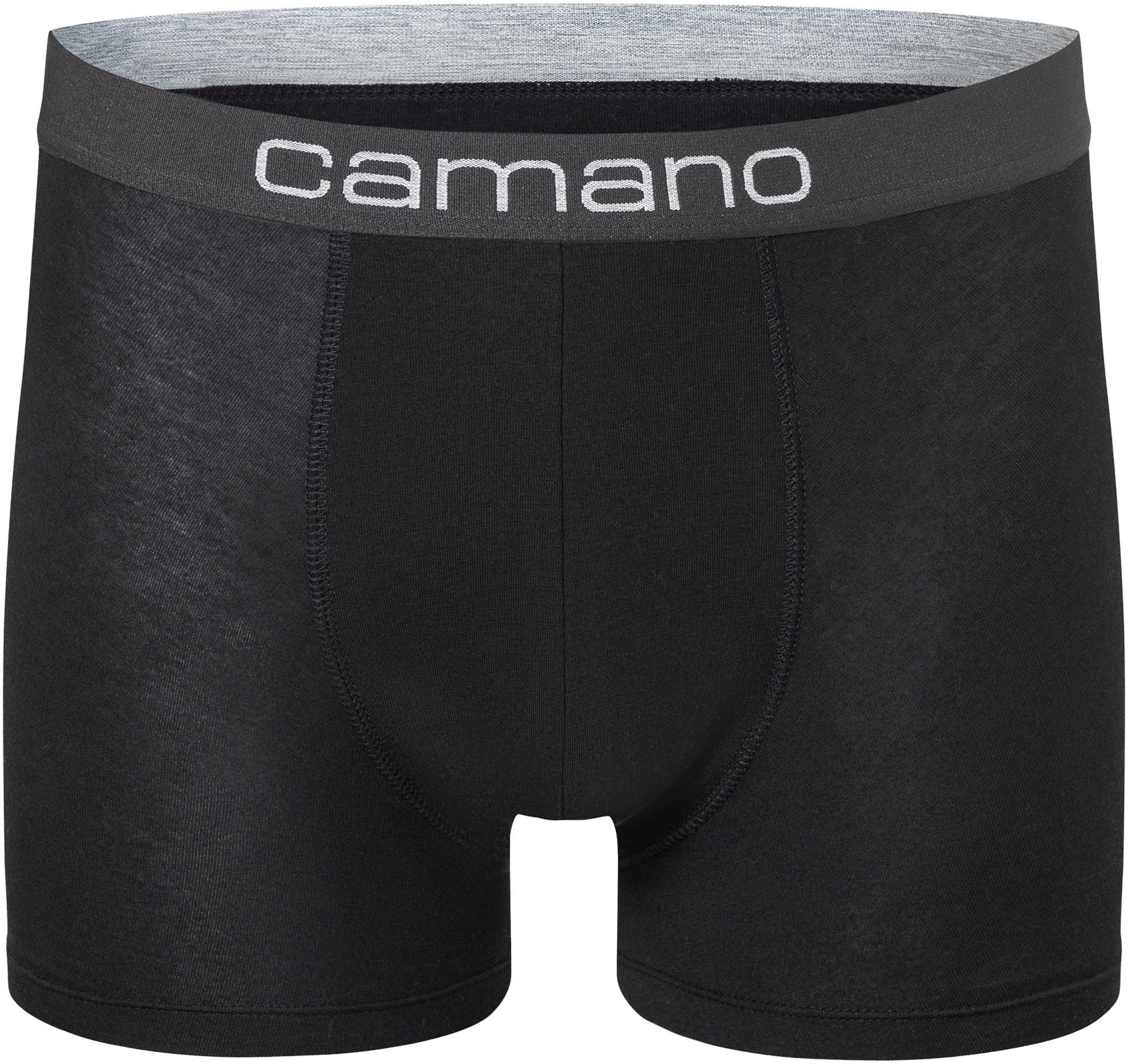 Camano Boxershorts »comfort«, (6er Pack), mit Stretch-Logobund